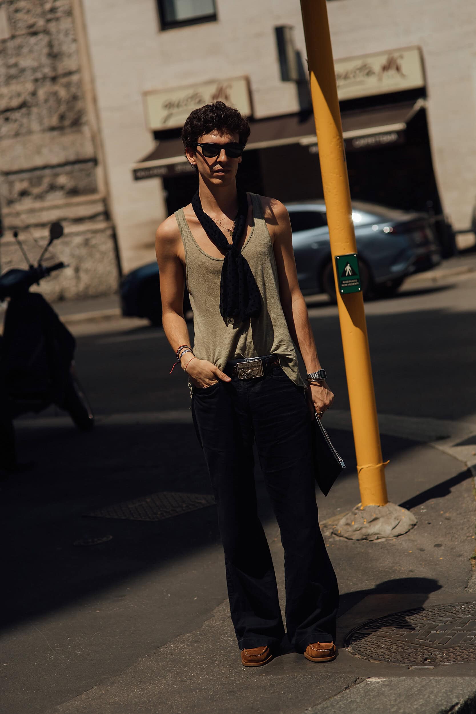 Milano Milan Men's Street Style Spring 2027 Shows
