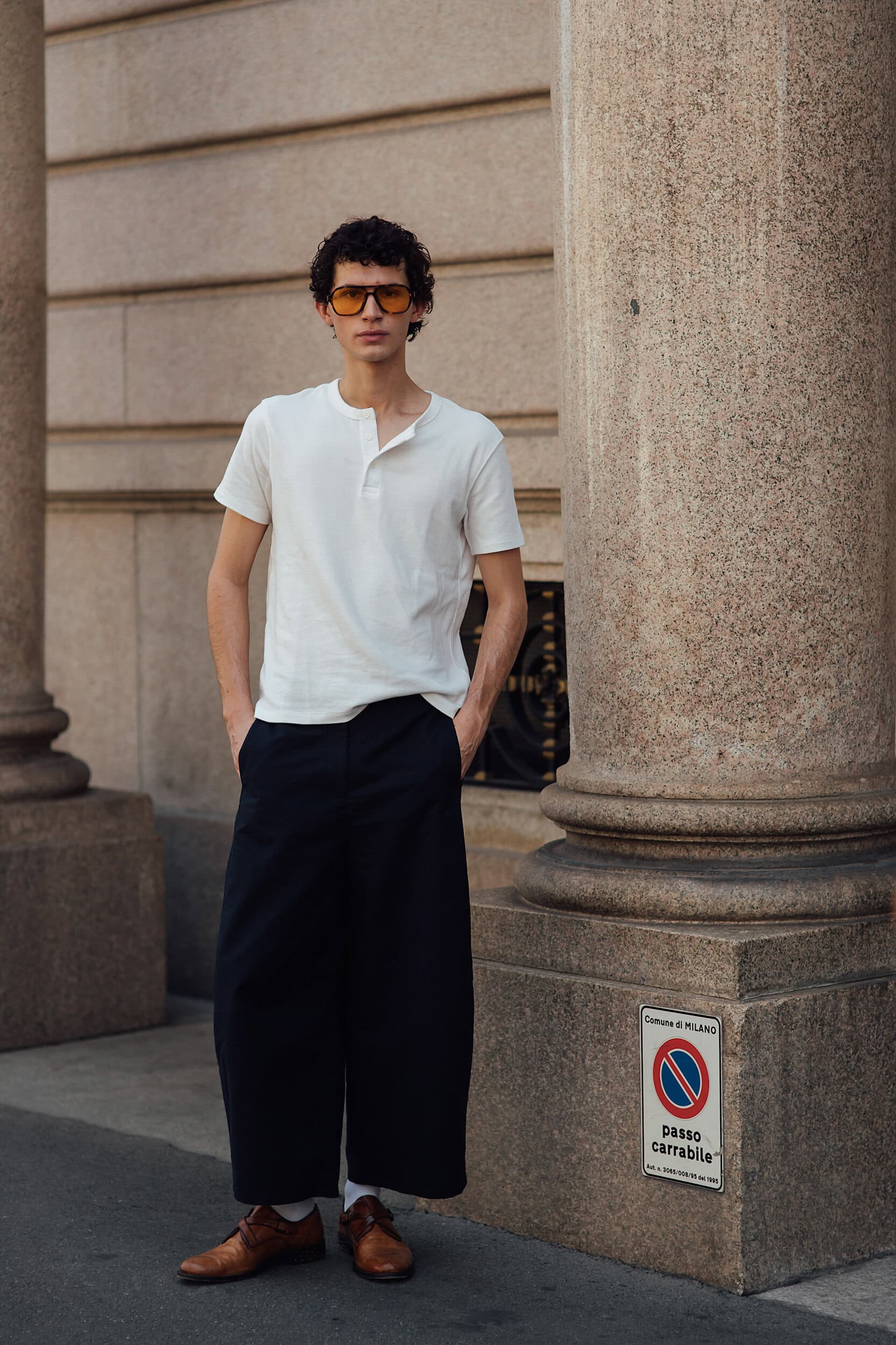 Milano Milan Men's Street Style Spring 2027 Shows