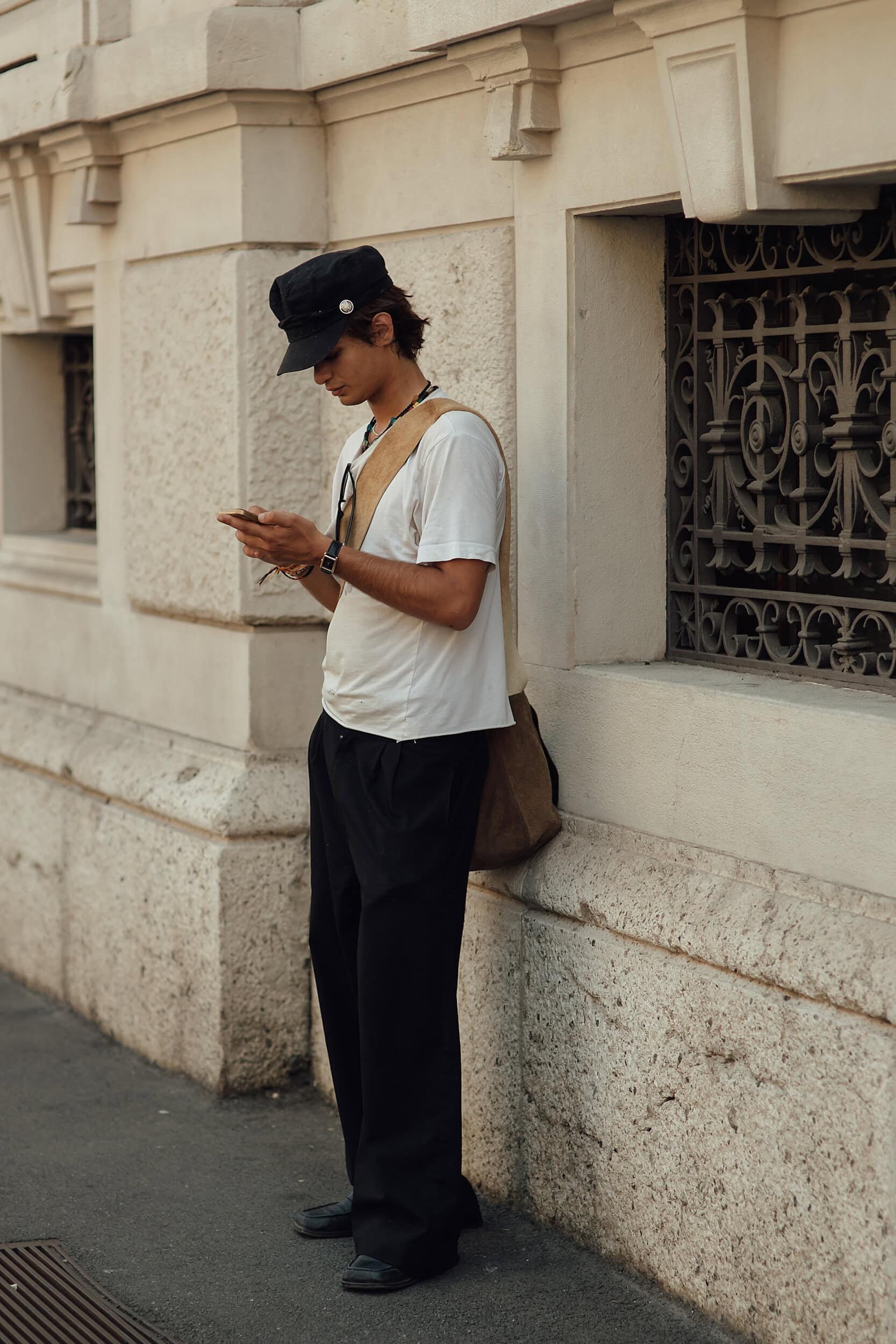 Milano Milan Men's Street Style Spring 2027 Shows