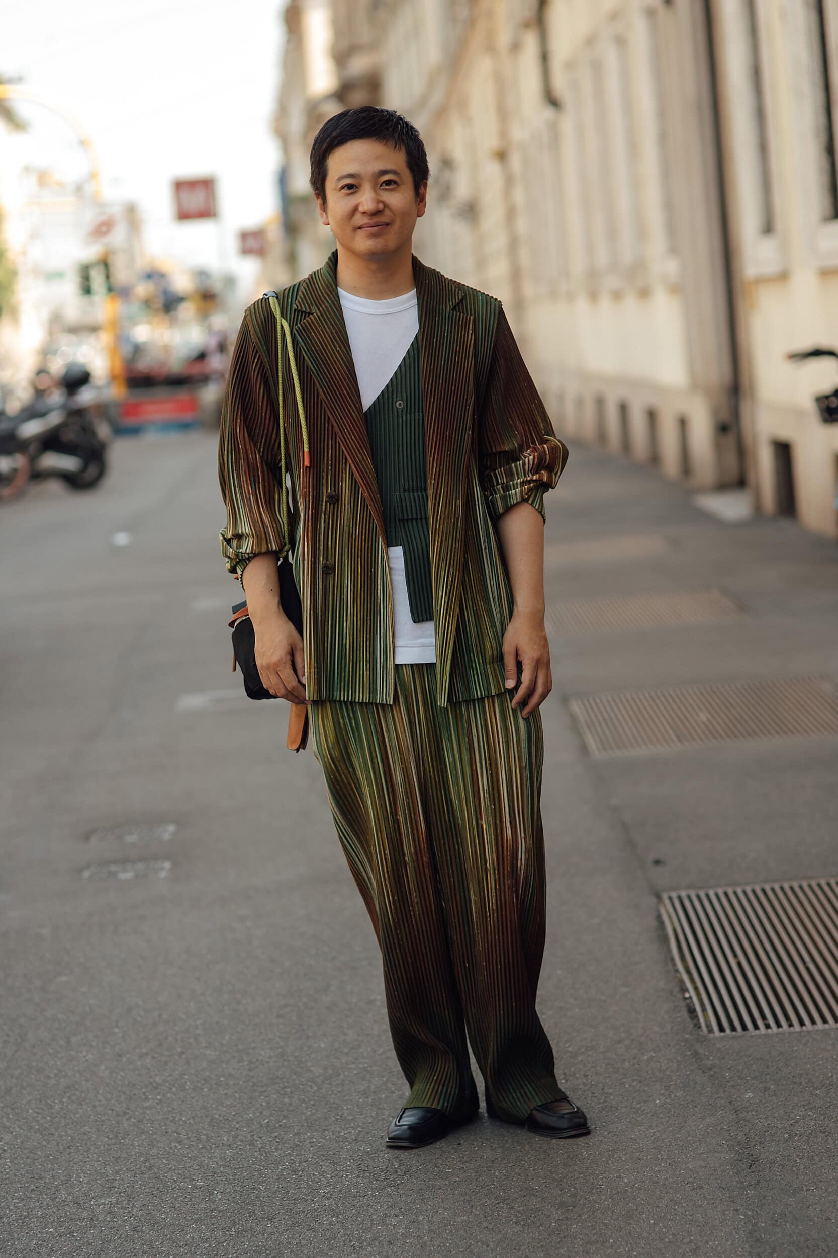 Milano Milan Men's Street Style Spring 2027 Shows
