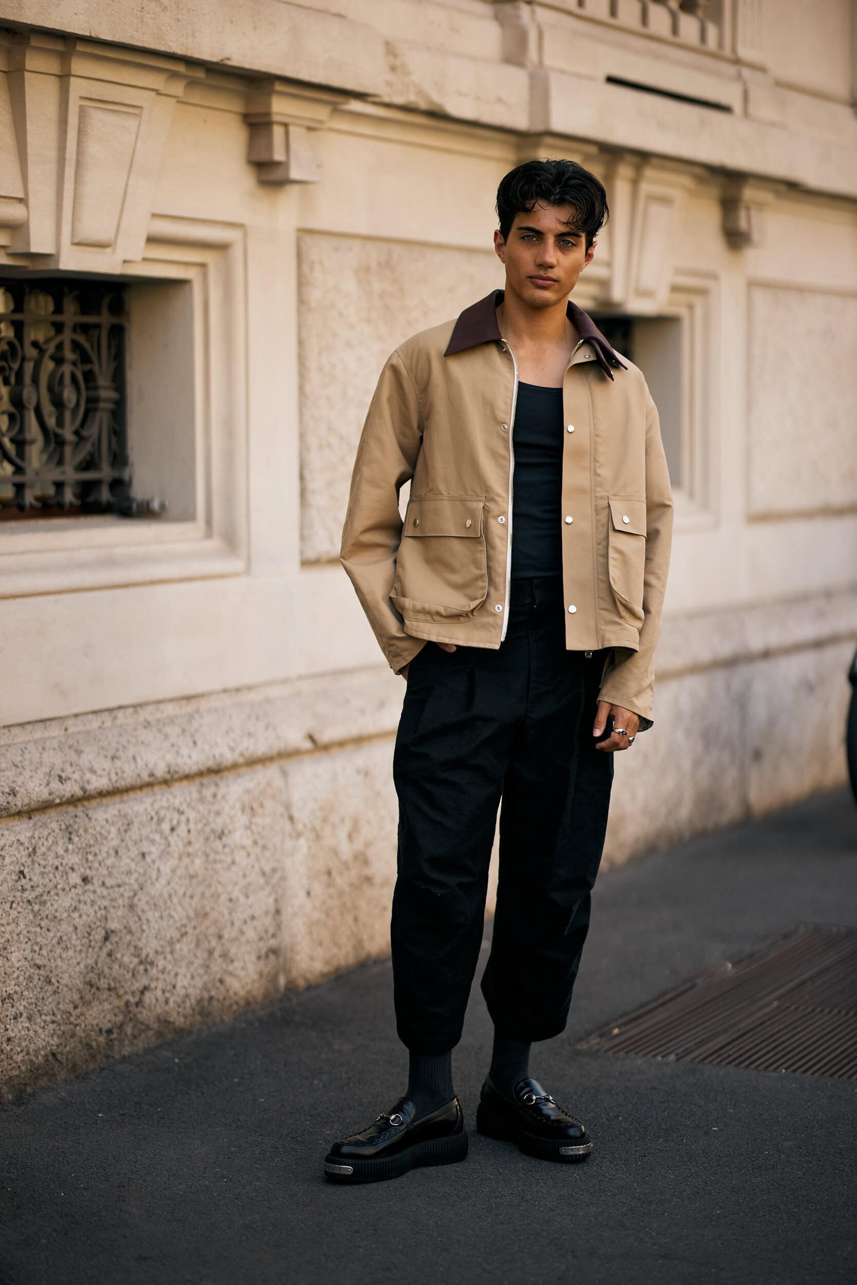 Milano Milan Men's Street Style Spring 2027 Shows