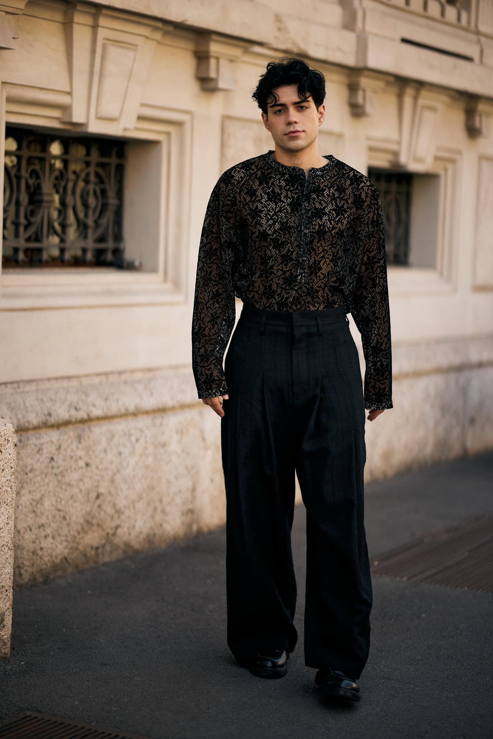 Milano Milan Men's Street Style Spring 2027 Shows