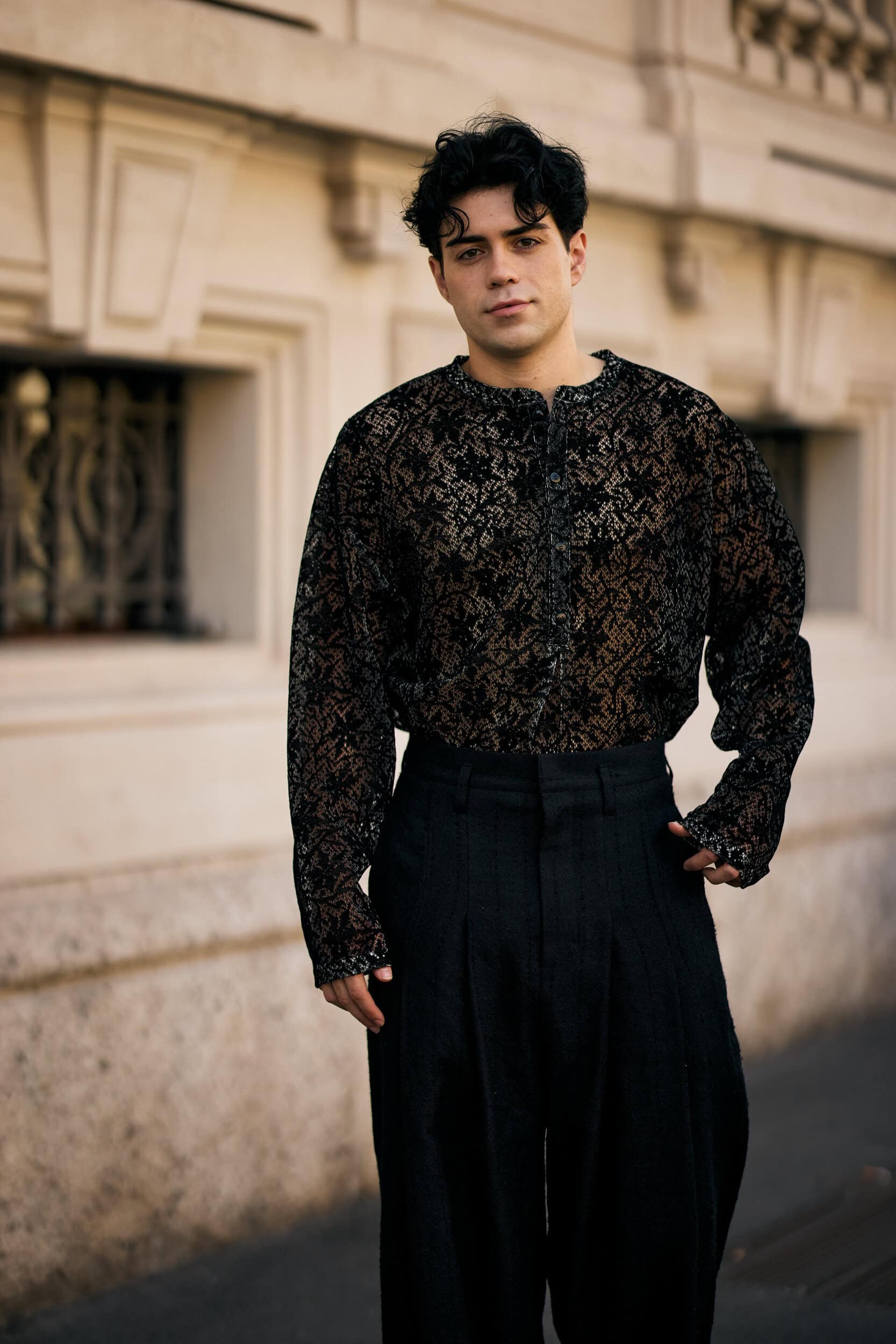 Milano Milan Men's Street Style Spring 2027 Shows