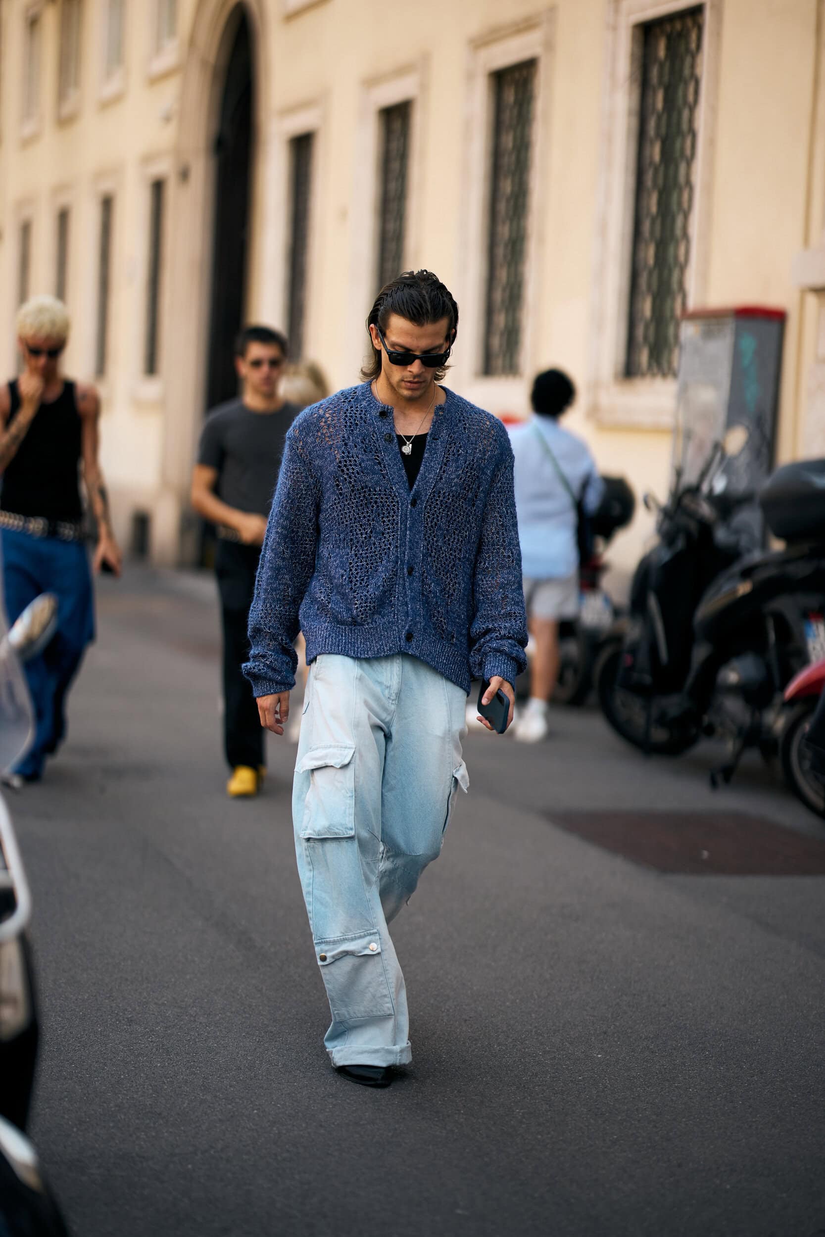 Milano Milan Men's Street Style Spring 2027 Shows