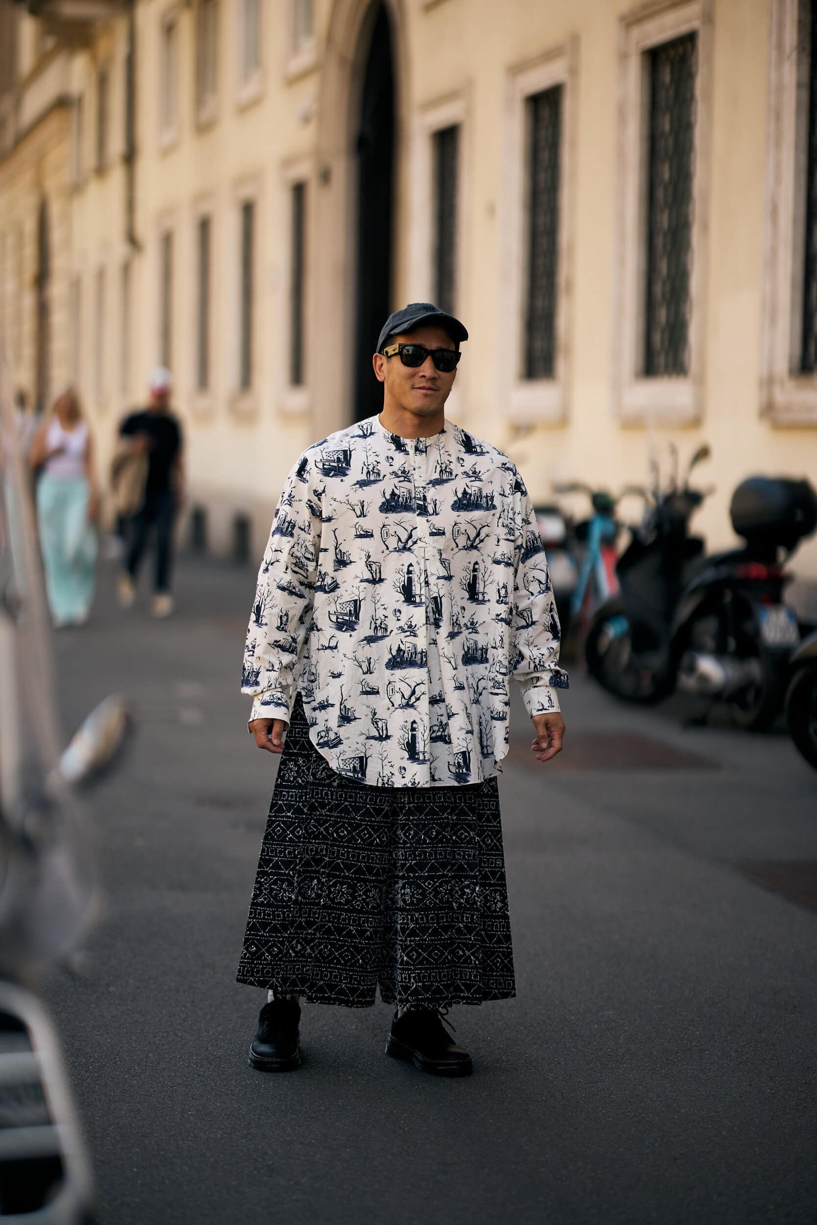 Milano Milan Men's Street Style Spring 2027 Shows