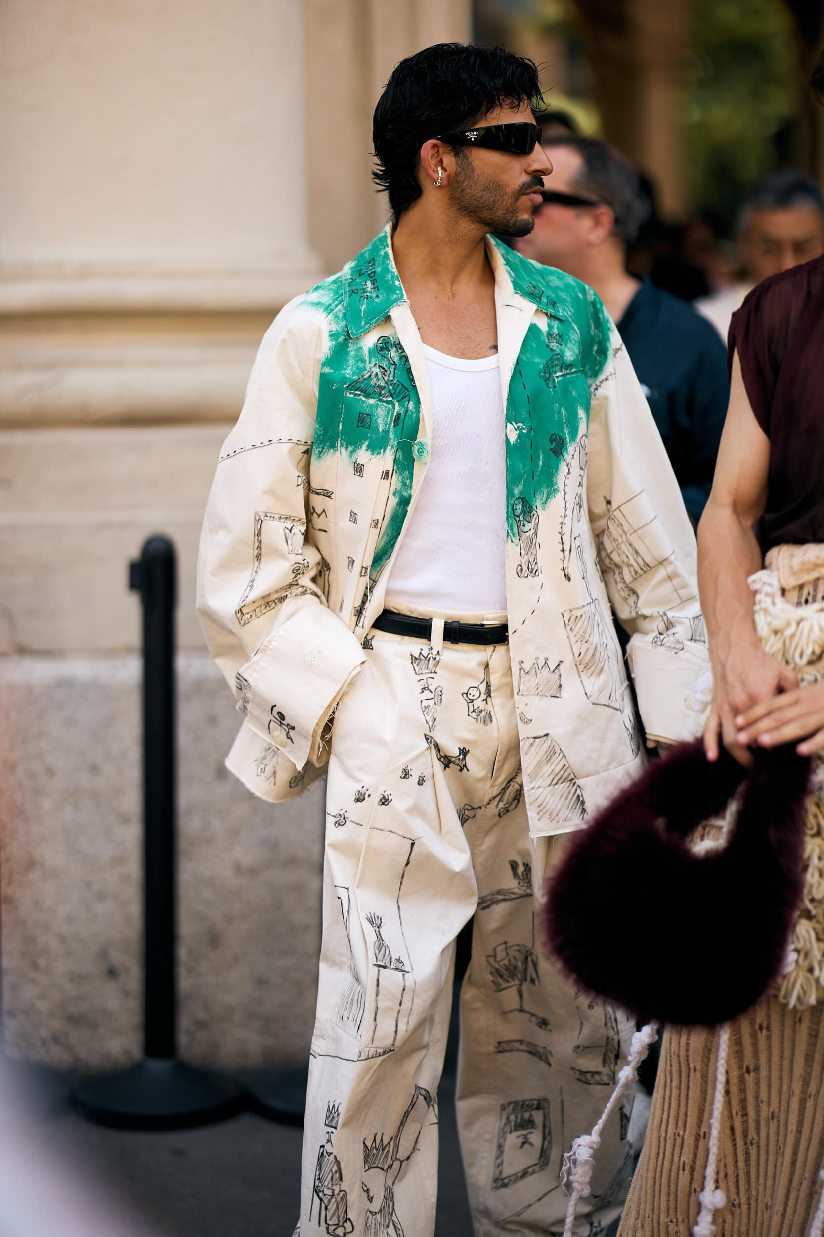Milano Milan Men's Street Style Spring 2027 Shows