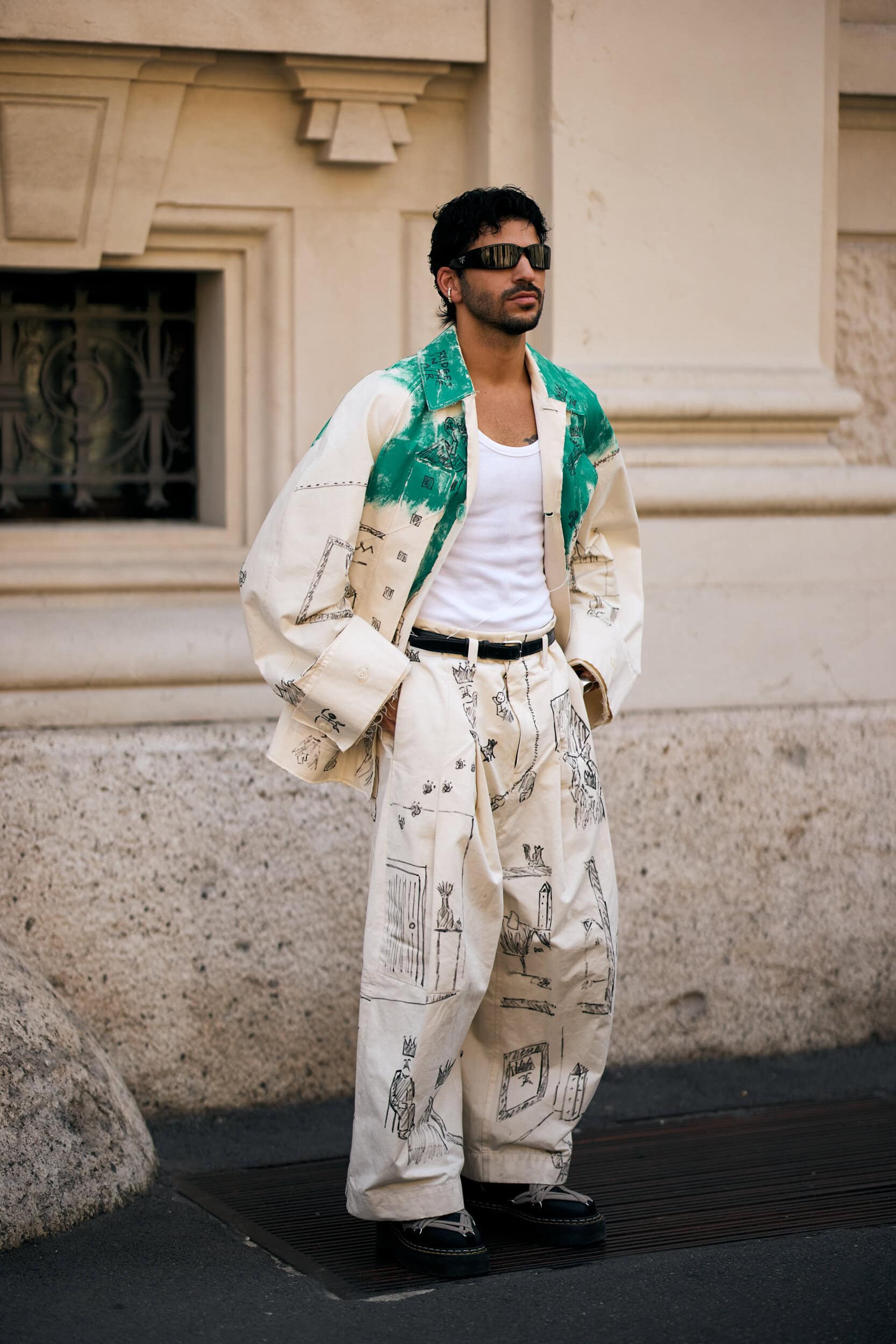 Milano Milan Men's Street Style Spring 2027 Shows