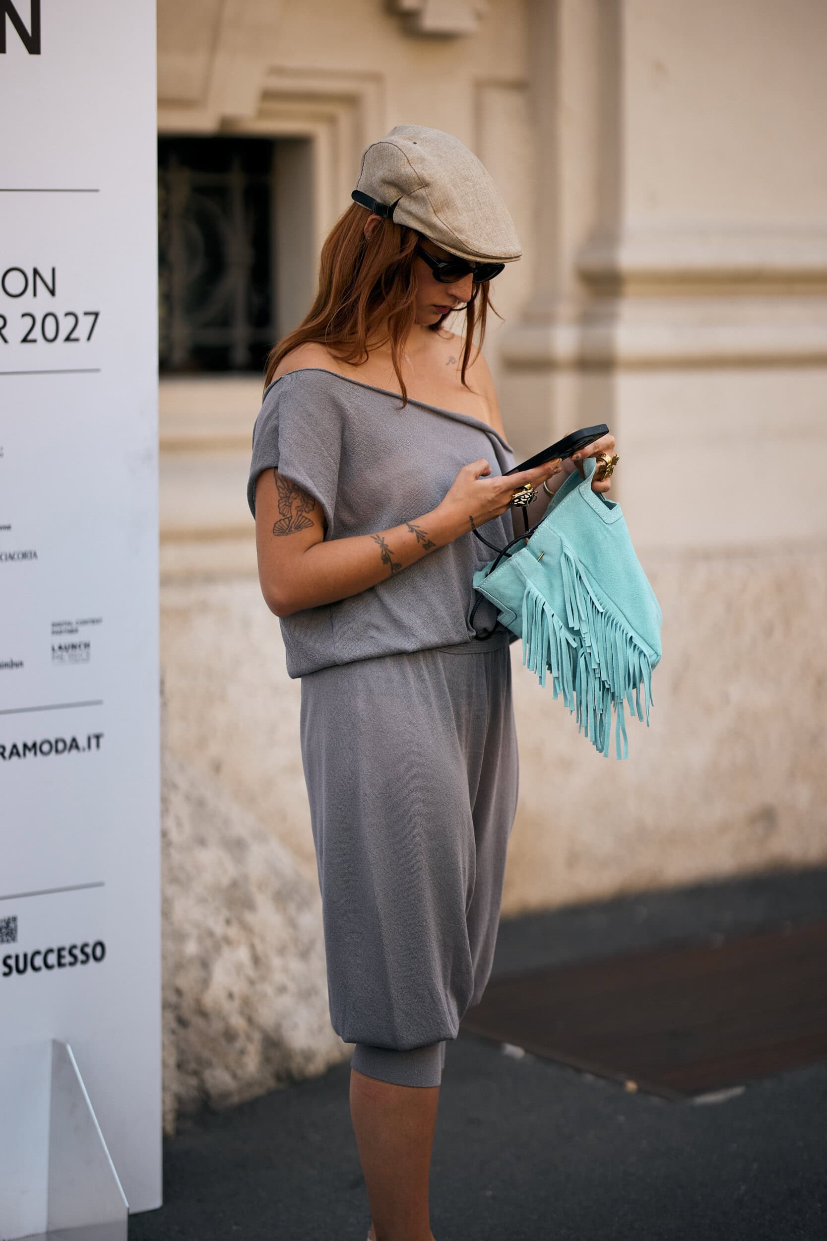 Milano Milan Men's Street Style Spring 2027 Shows