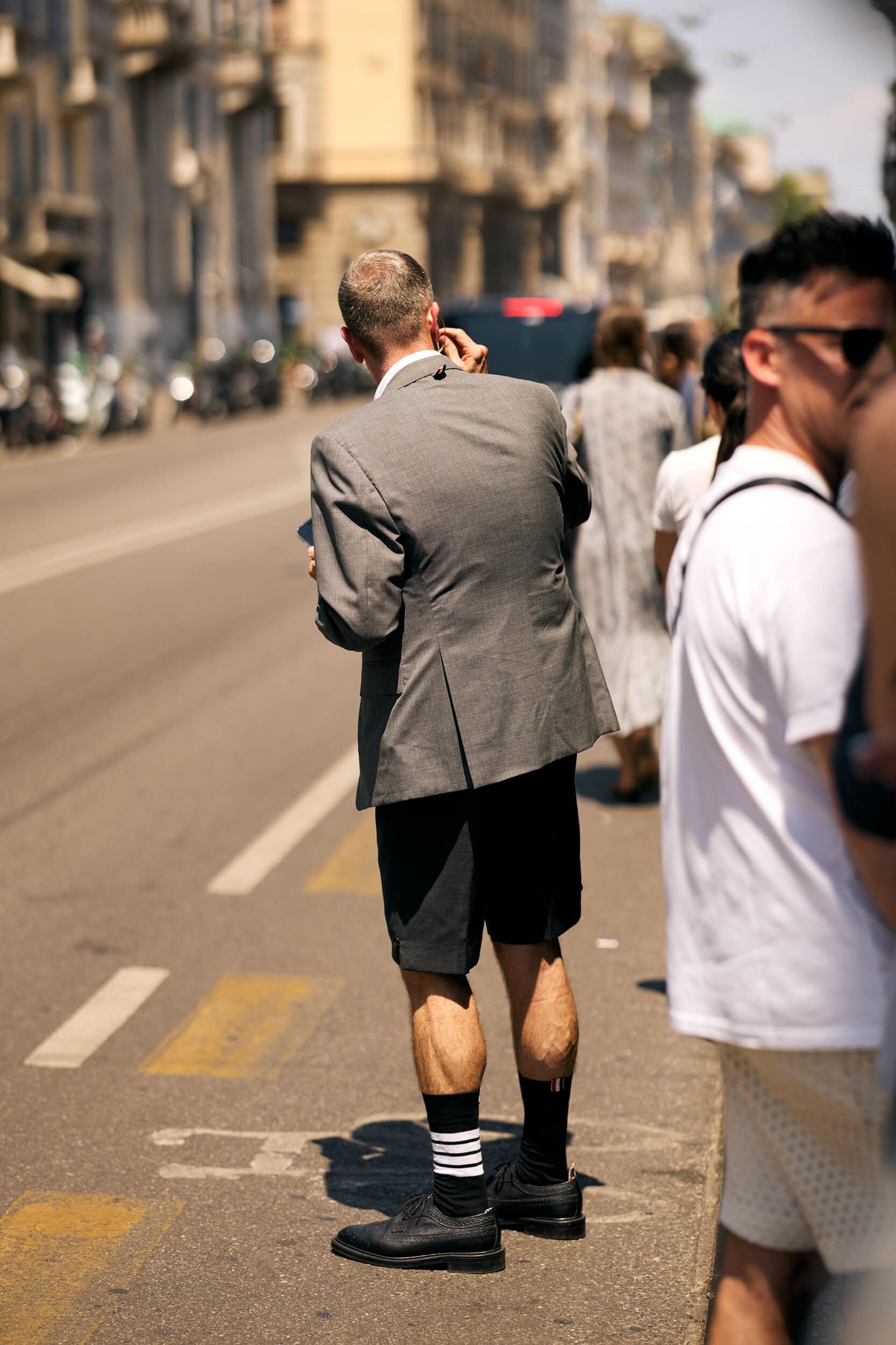 Milano Milan Men's Street Style Spring 2027 Shows