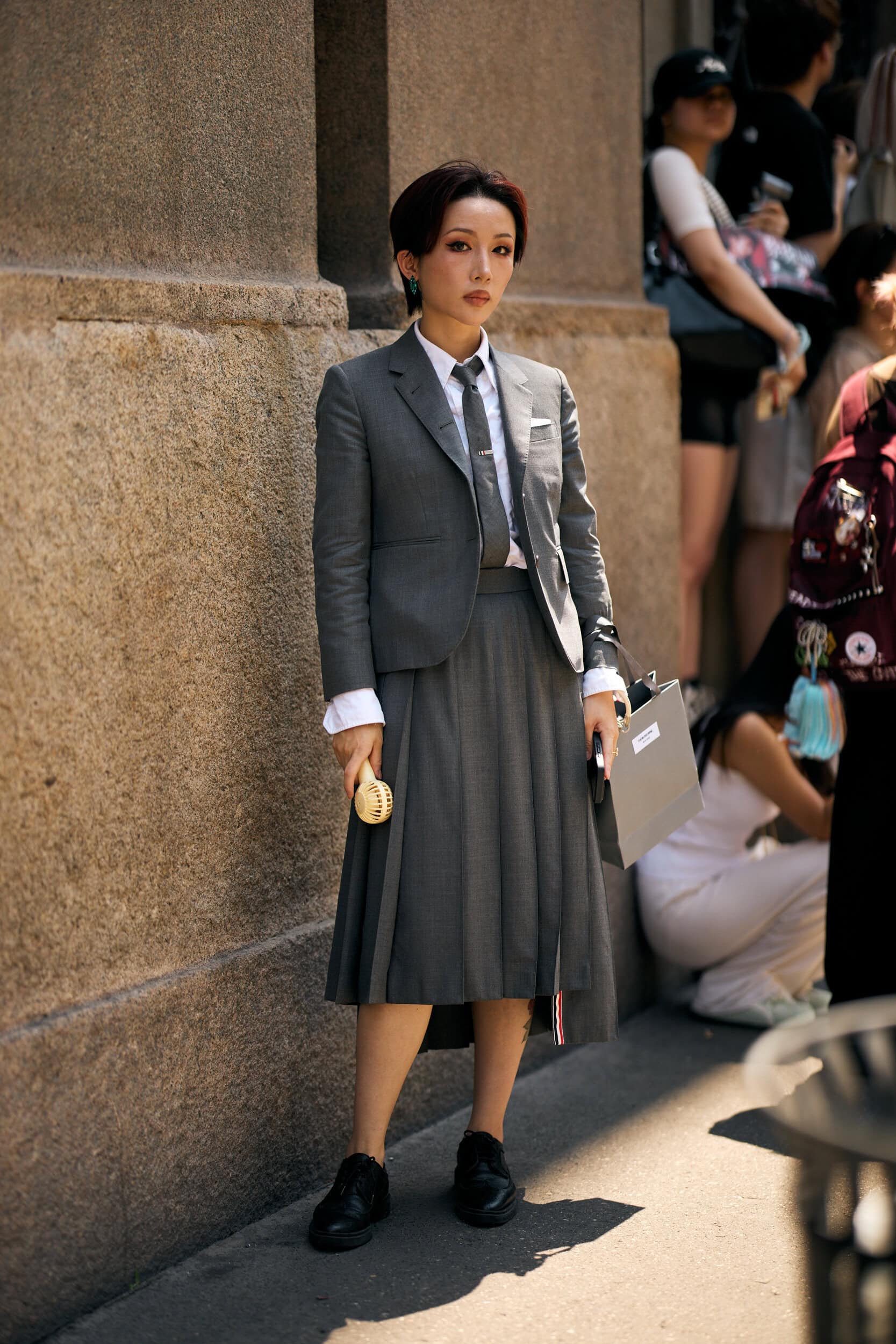 Milano Milan Men's Street Style Spring 2027 Shows