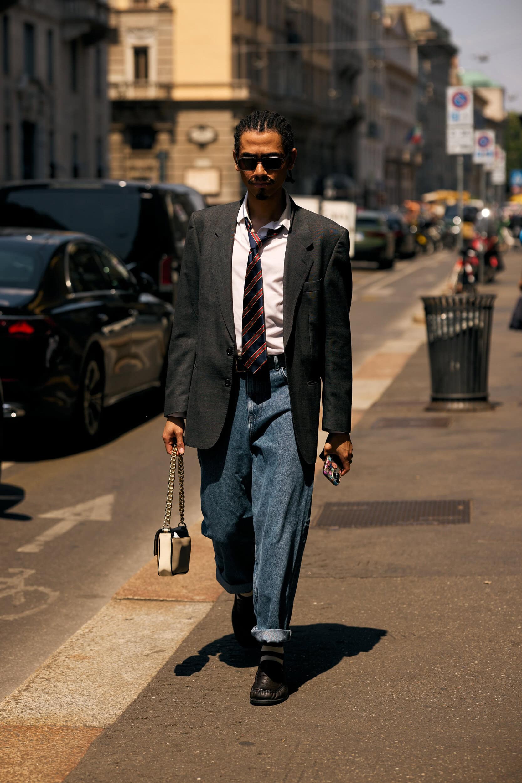 Milano Milan Men's Street Style Spring 2027 Shows