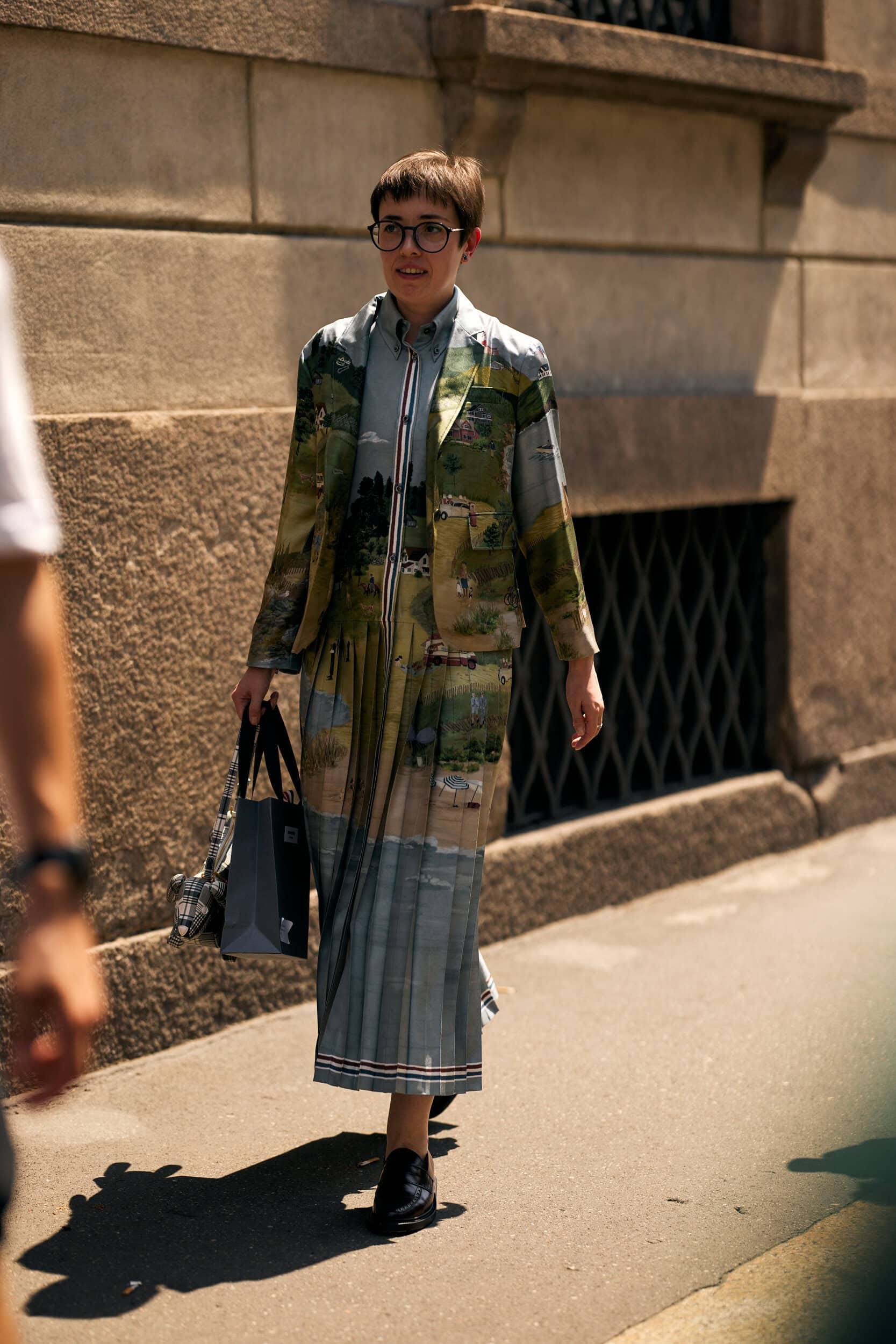 Milano Milan Men's Street Style Spring 2027 Shows