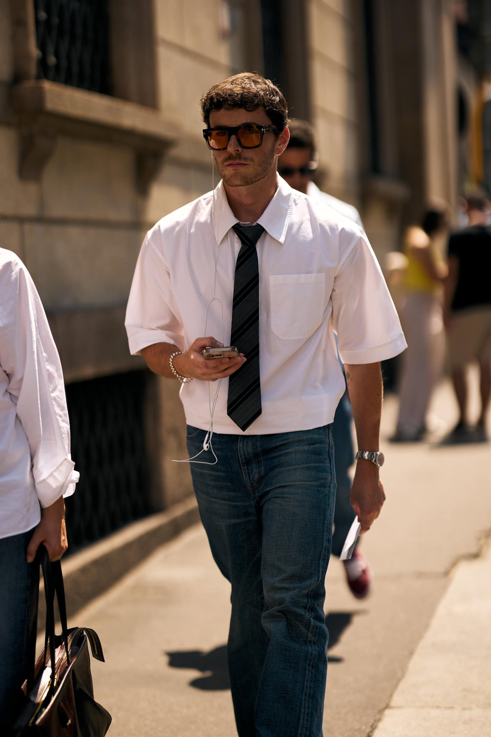 Milano Milan Men's Street Style Spring 2027 Shows