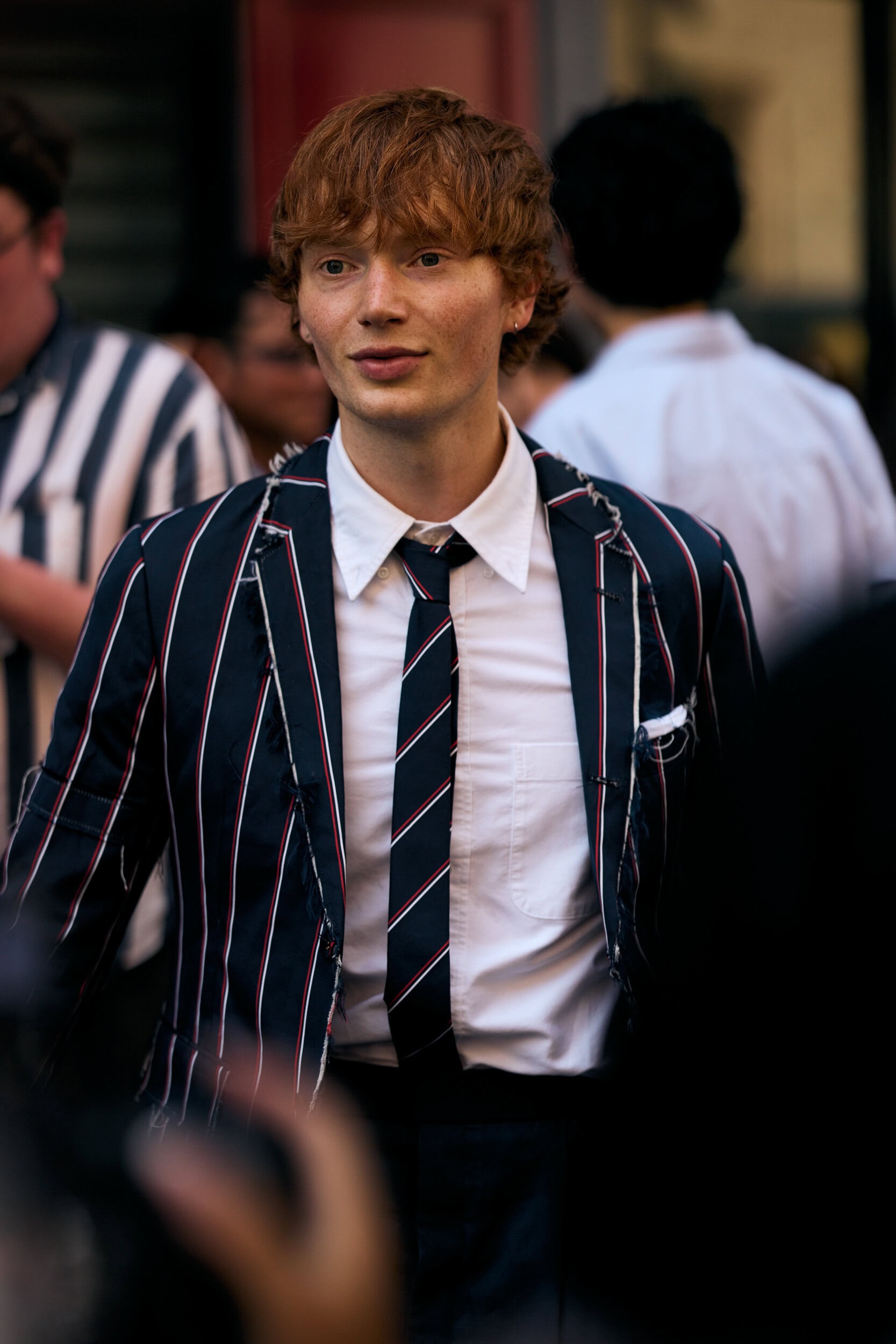 Milano Milan Men's Street Style Spring 2027 Shows
