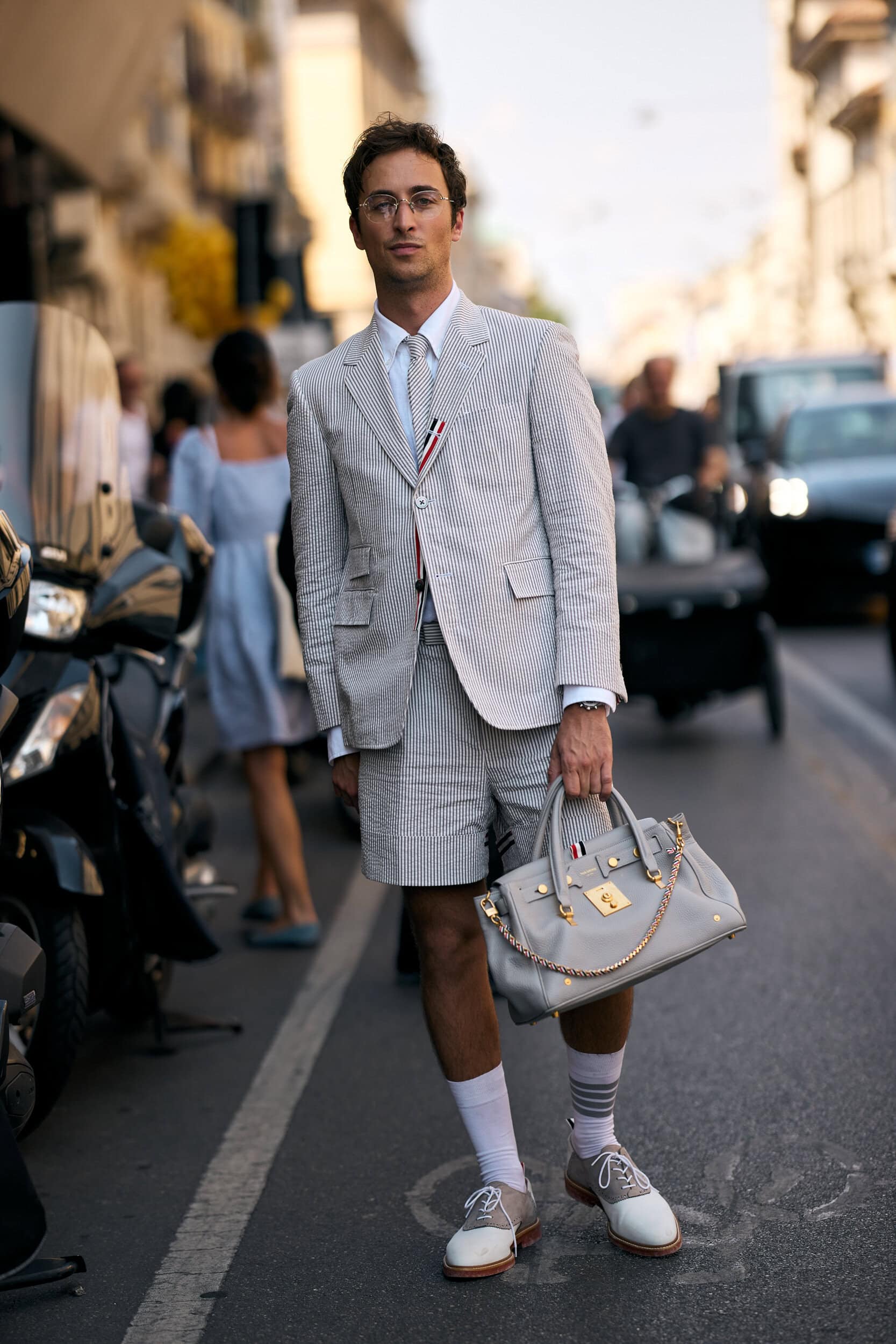 Milano Milan Men's Street Style Spring 2027 Shows