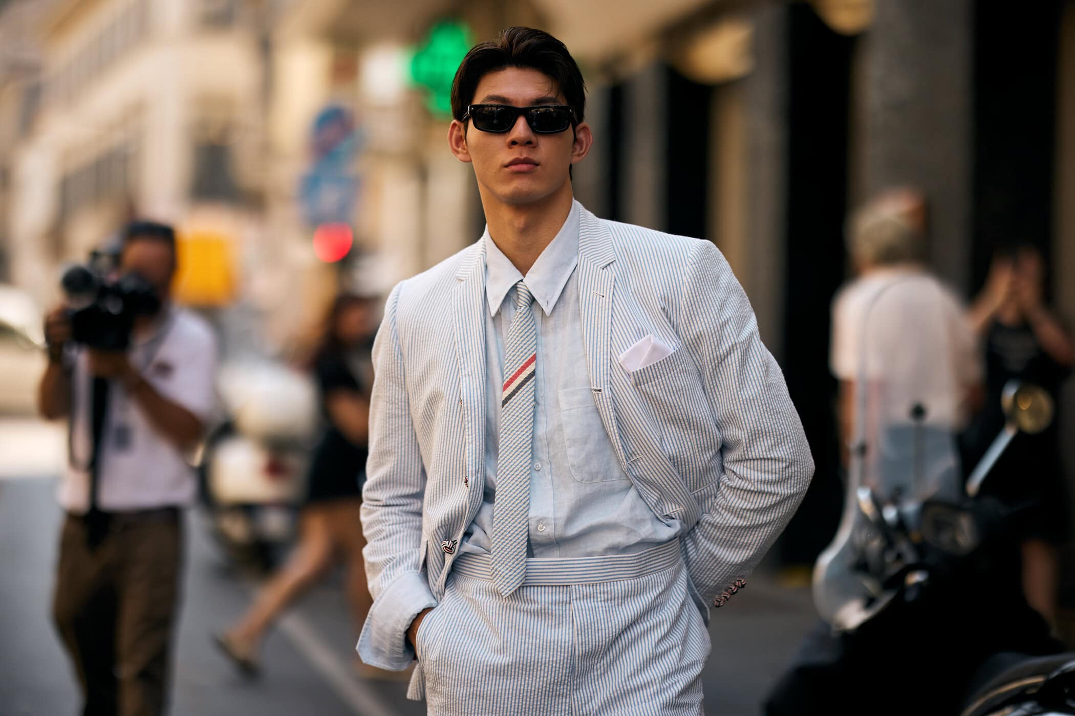 Milano Milan Men's Street Style Spring 2027 Shows
