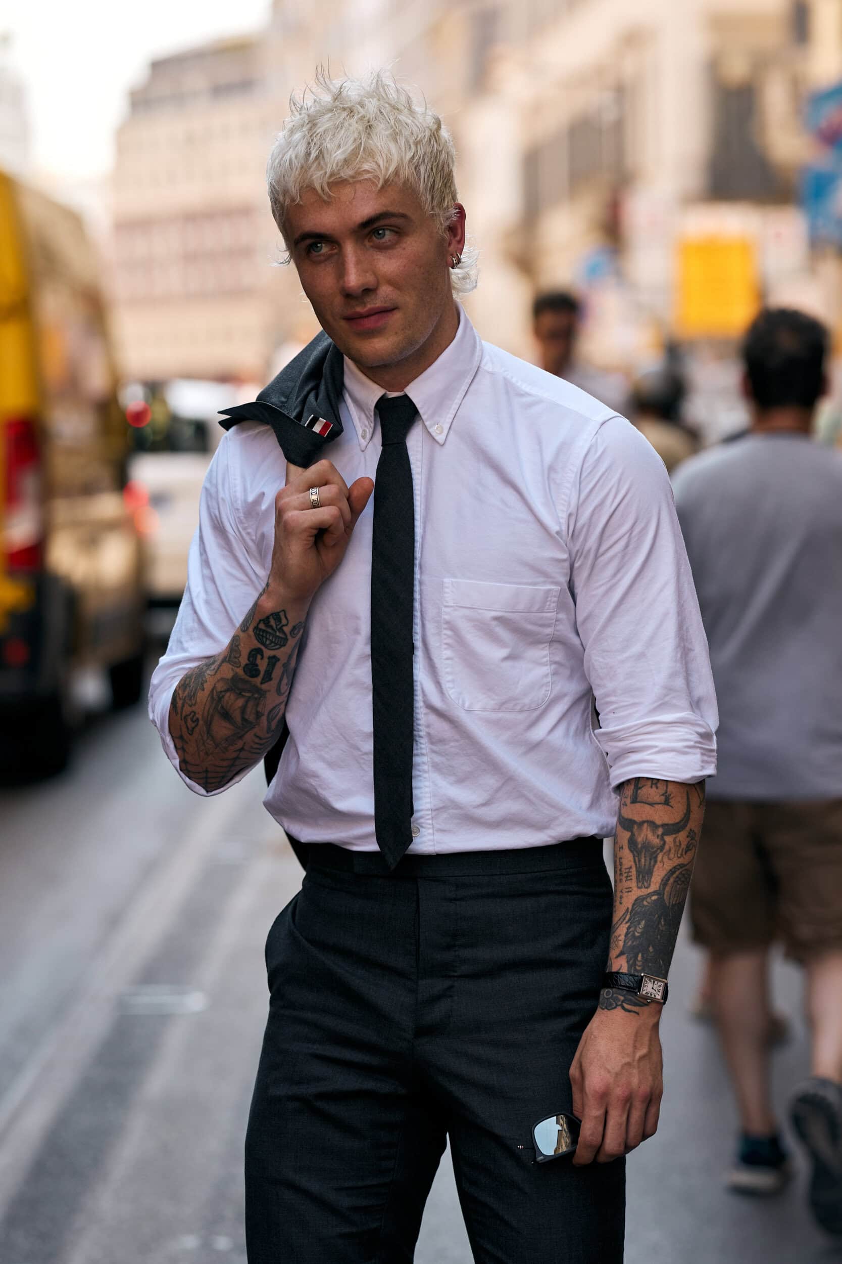Milano Milan Men's Street Style Spring 2027 Shows