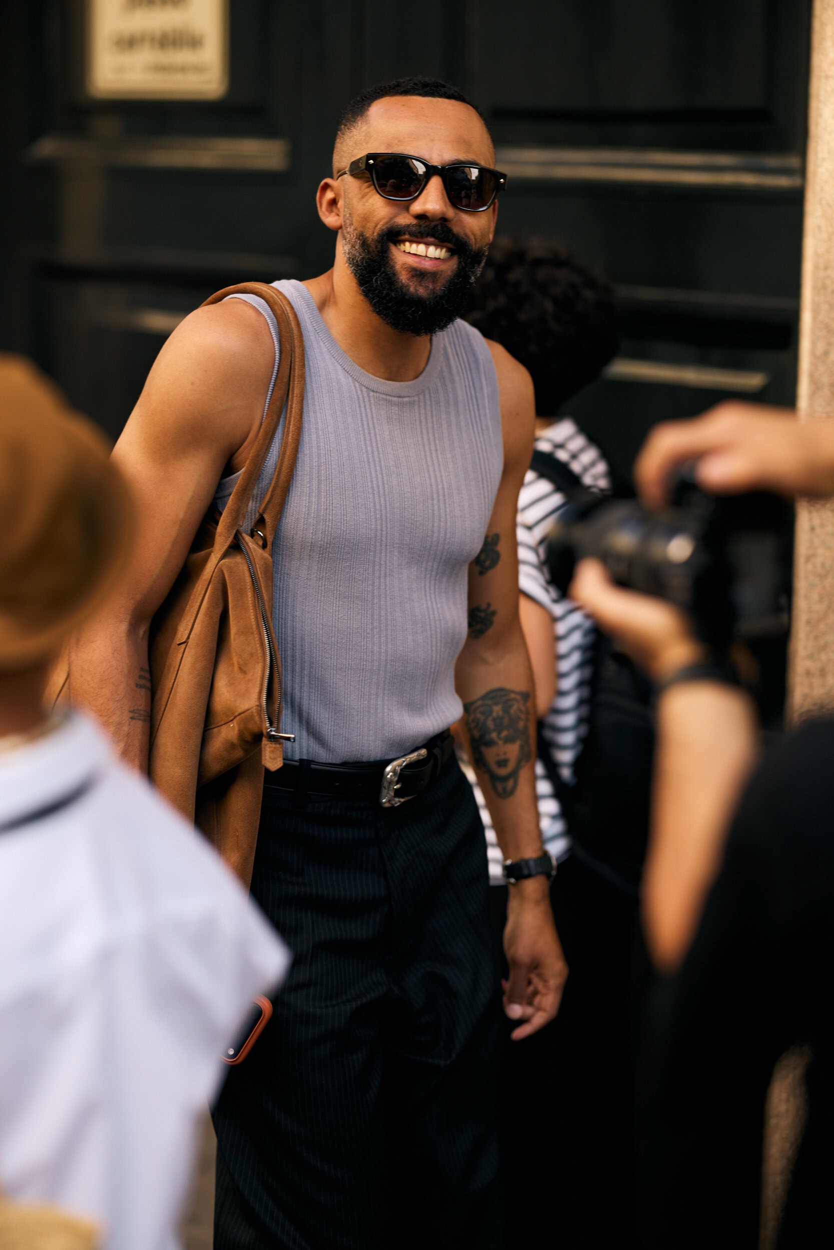 Milano Milan Men's Street Style Spring 2027 Shows