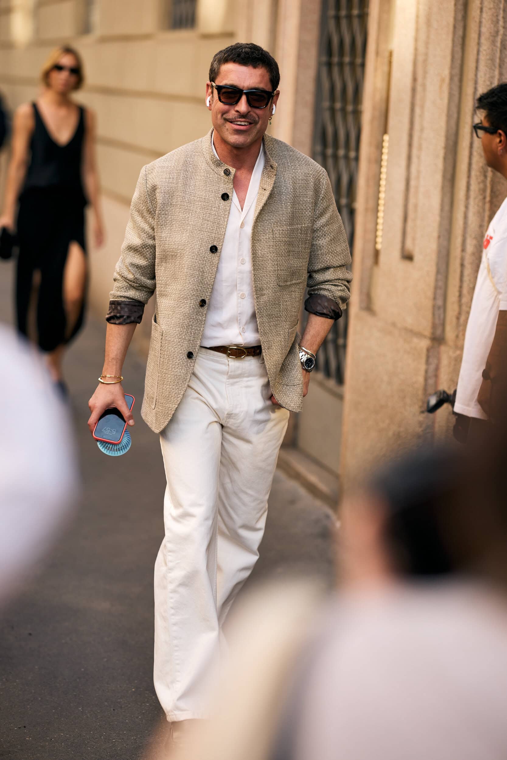 Milano Milan Men's Street Style Spring 2027 Shows