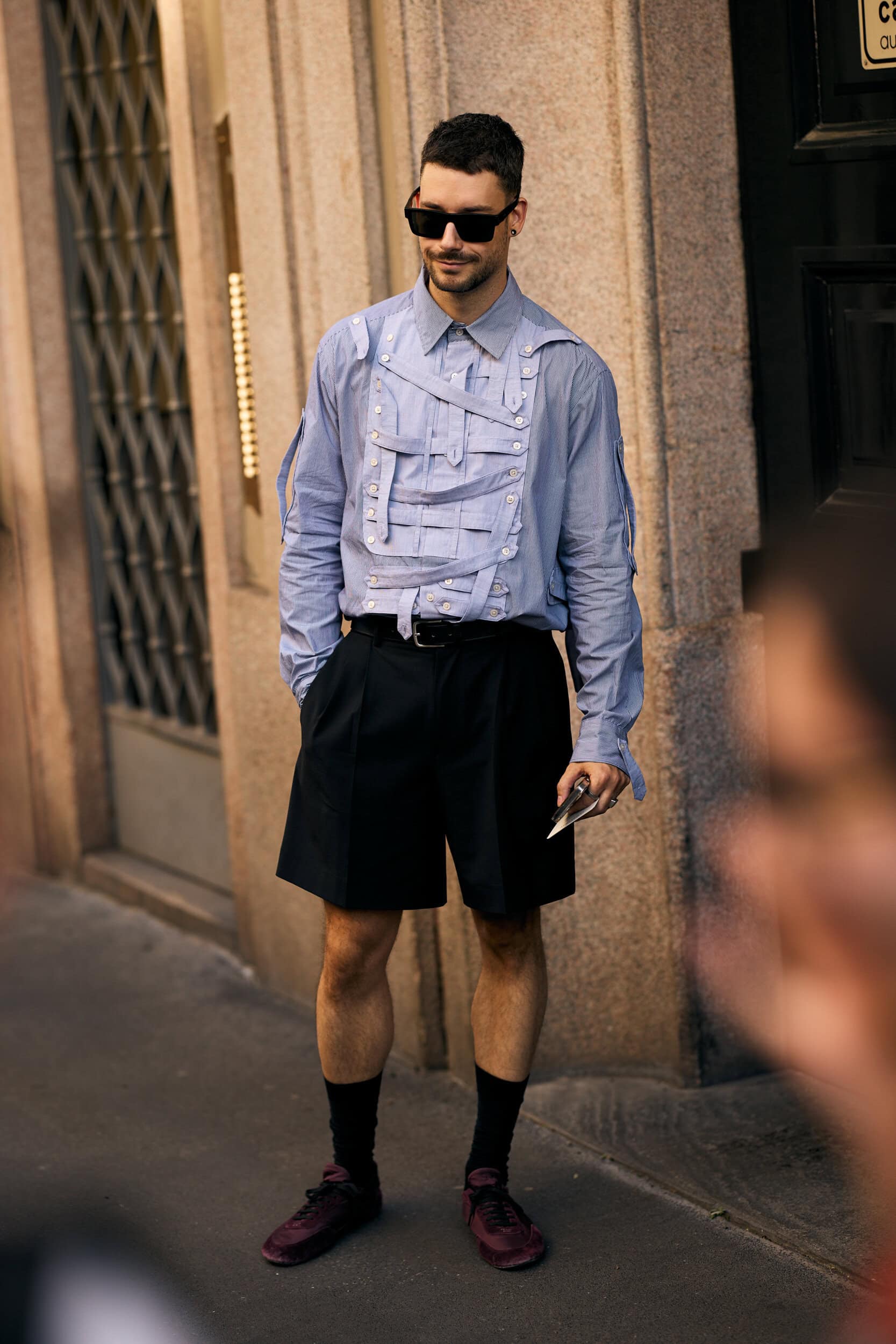 Milano Milan Men's Street Style Spring 2027 Shows
