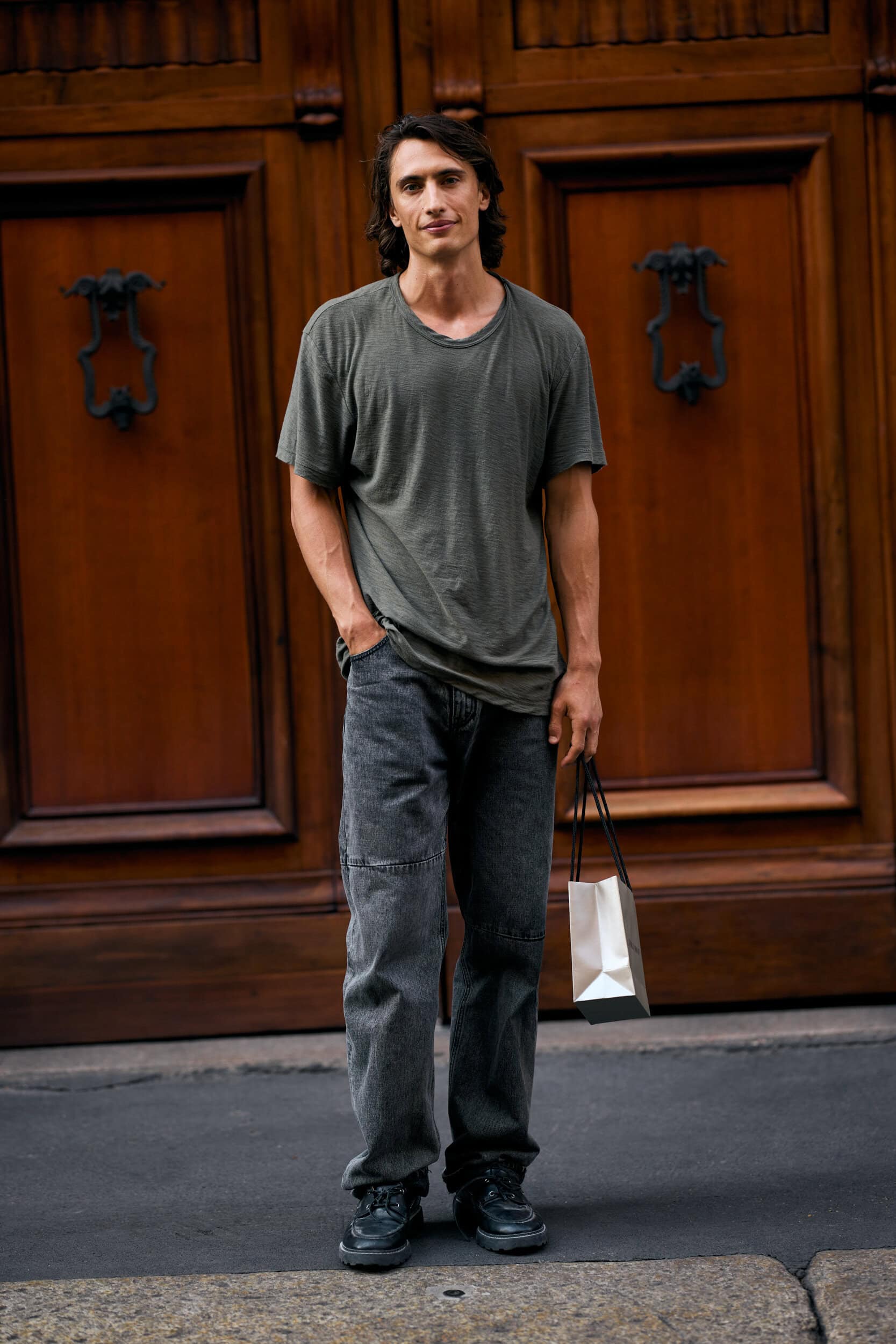 Milano Milan Men's Street Style Spring 2027 Shows