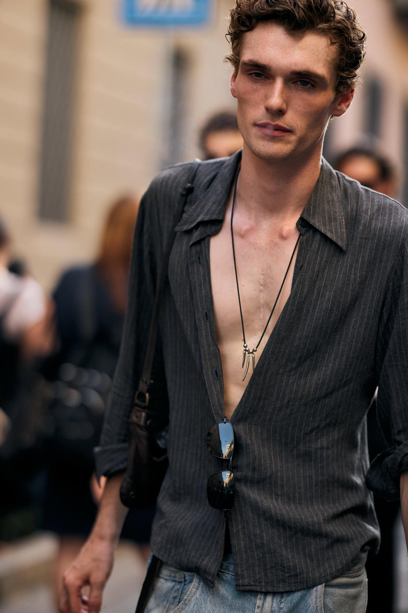 Milano Milan Men's Street Style Spring 2027 Shows