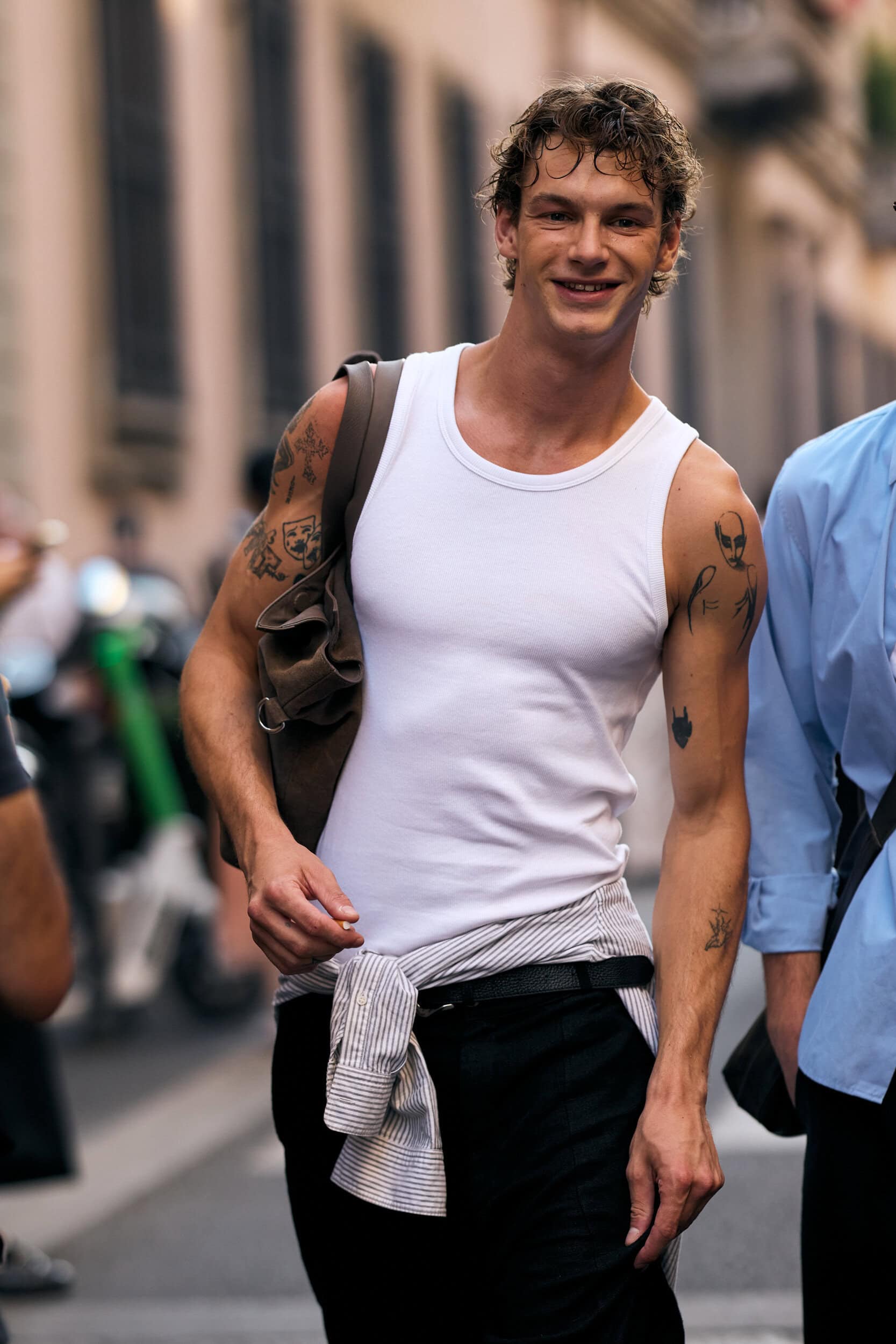 Milano Milan Men's Street Style Spring 2027 Shows