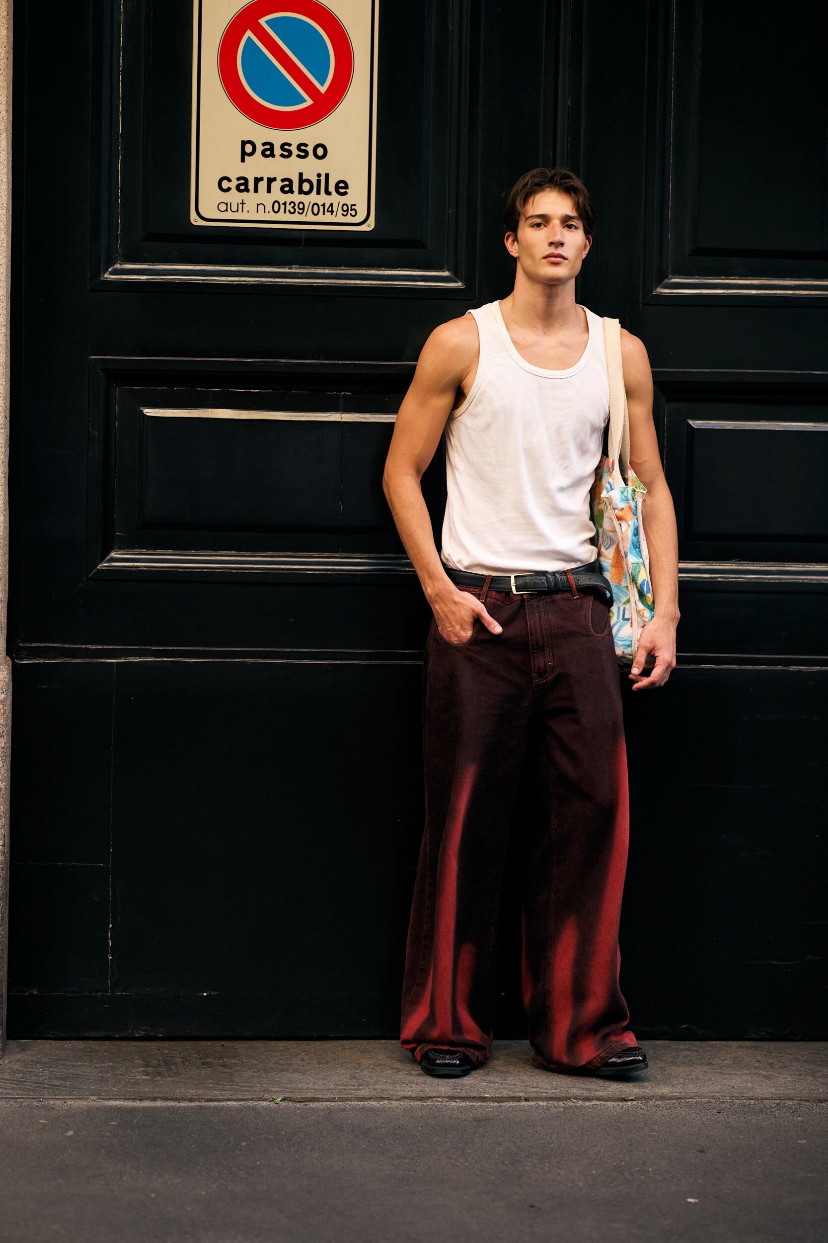 Milano Milan Men's Street Style Spring 2027 Shows