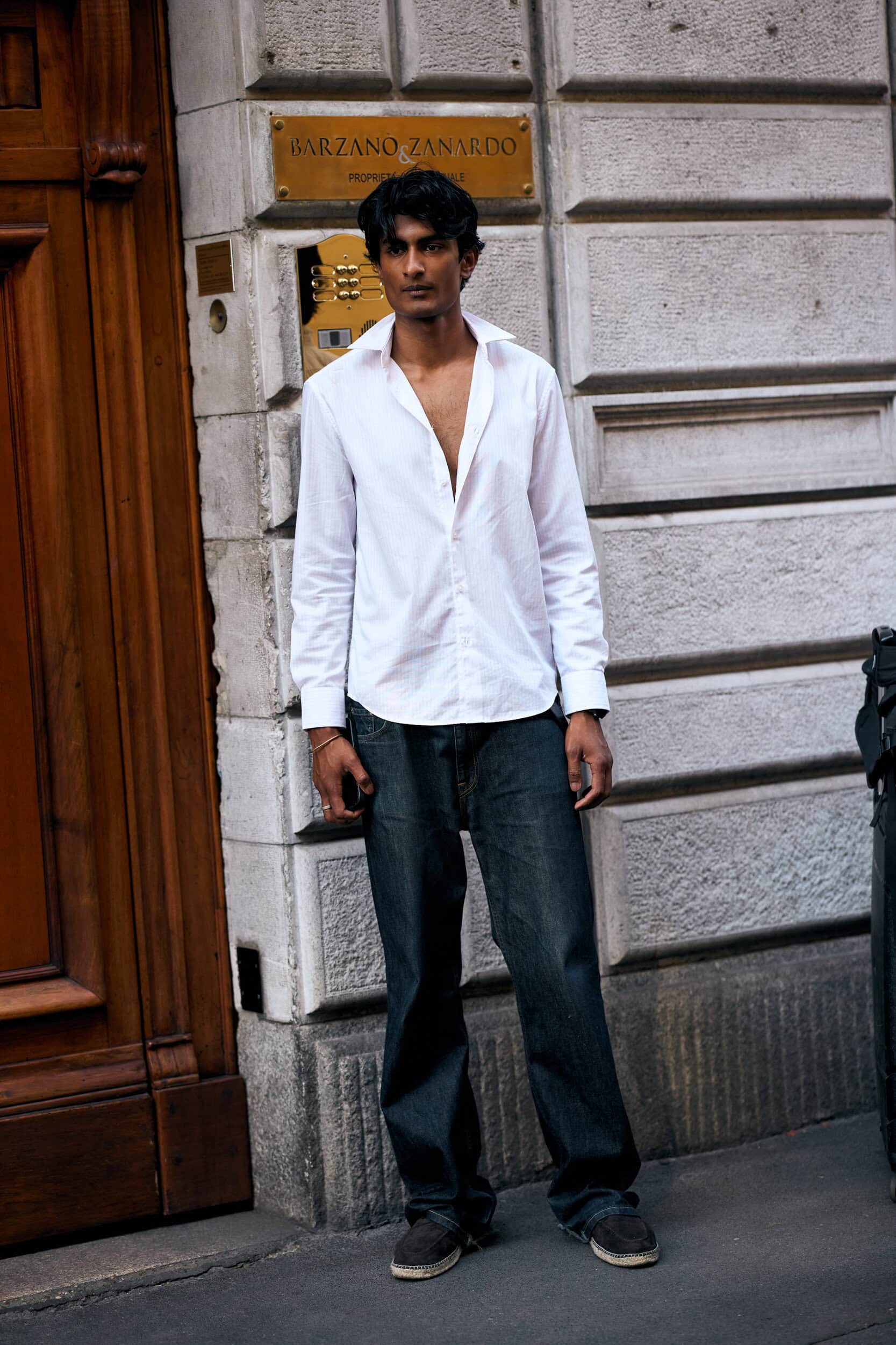 Milano Milan Men's Street Style Spring 2027 Shows