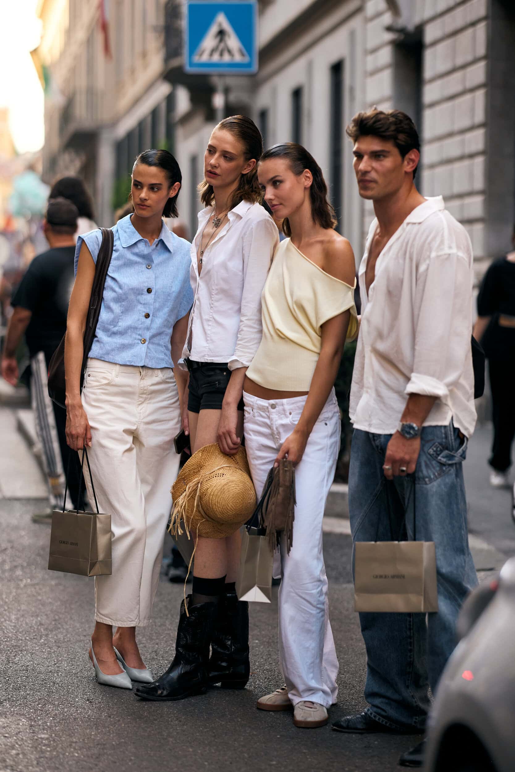 Milano Milan Men's Street Style Spring 2027 Shows