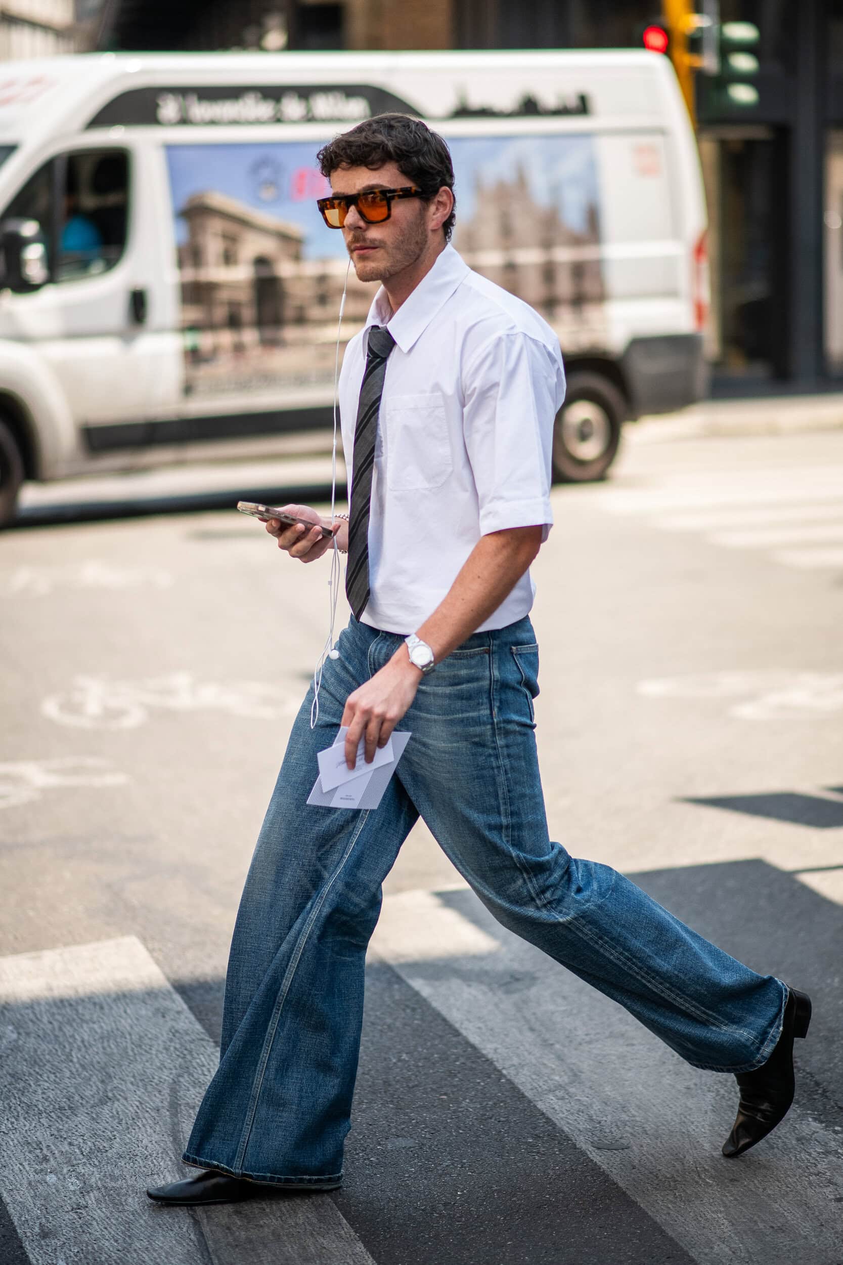 Milano Milan Men's Street Style Spring 2027 Shows