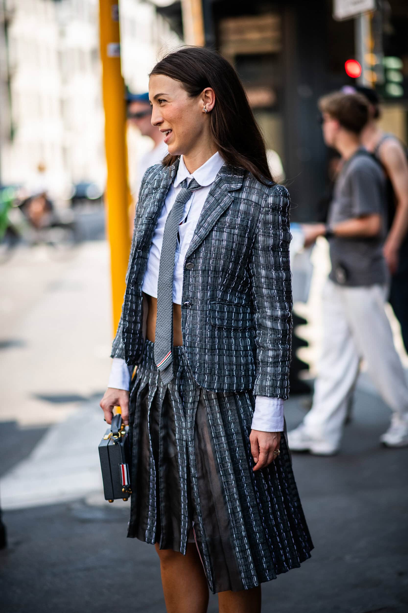 Milano Milan Men's Street Style Spring 2027 Shows