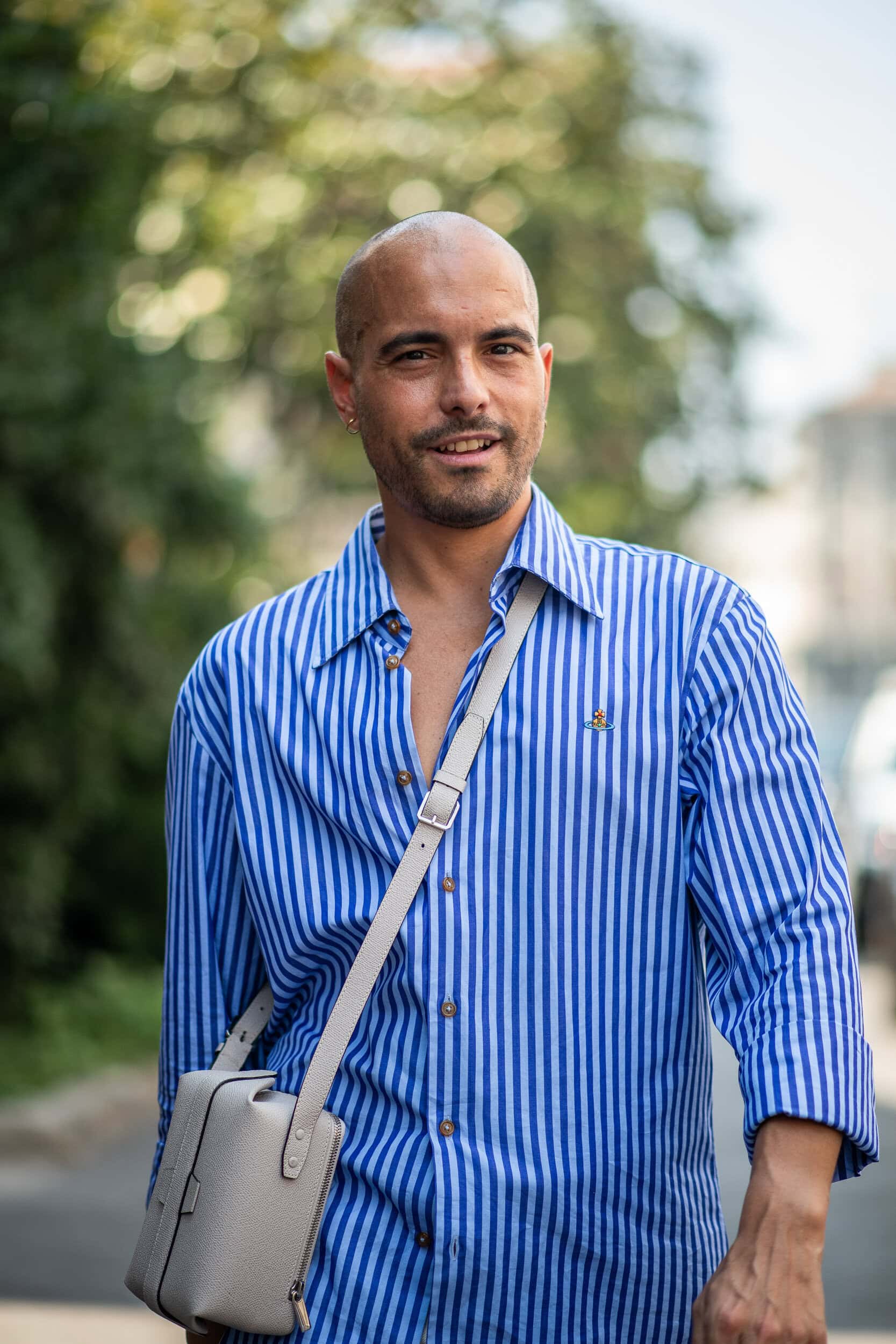 Milano Milan Men's Street Style Spring 2027 Shows