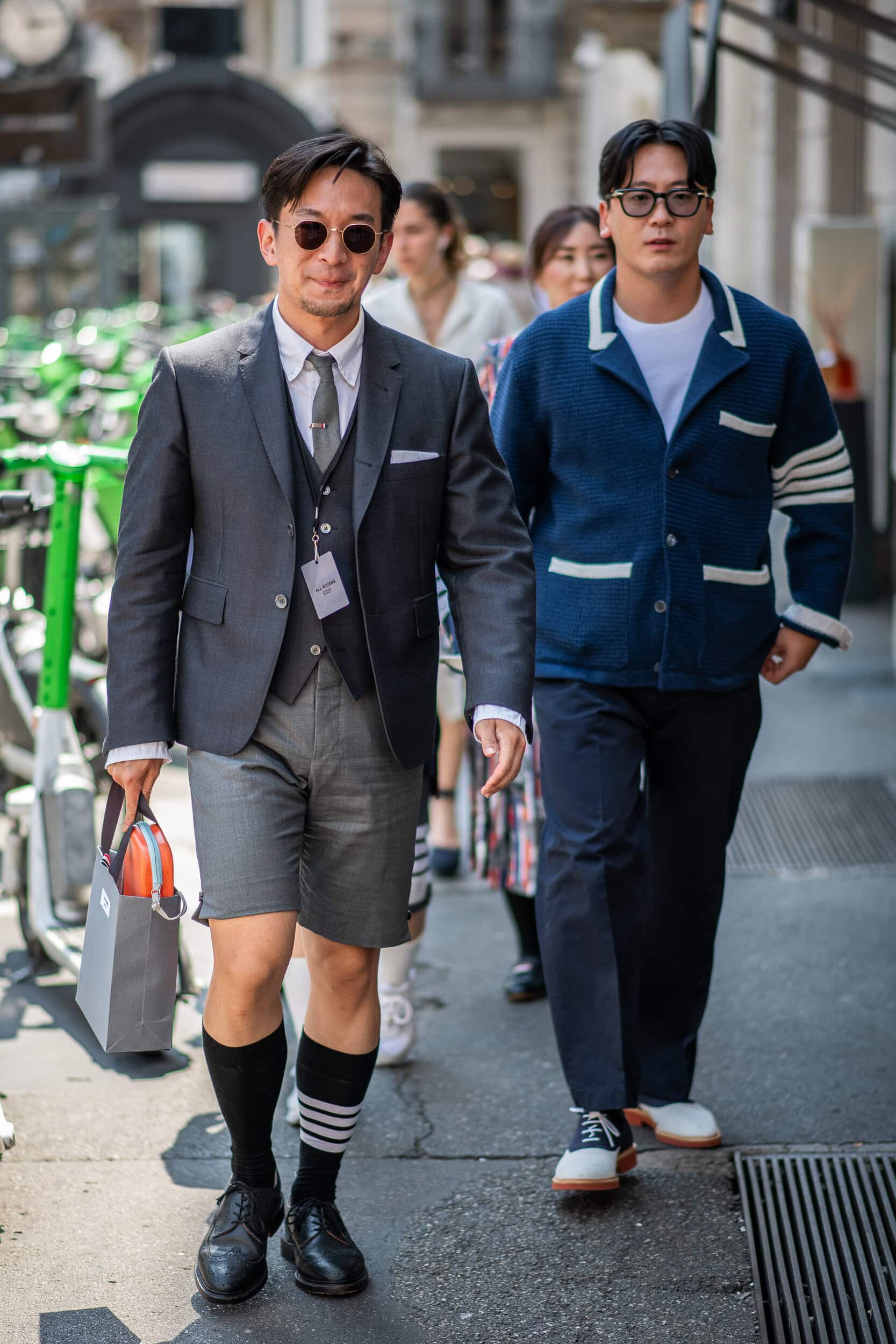 Milano Milan Men's Street Style Spring 2027 Shows