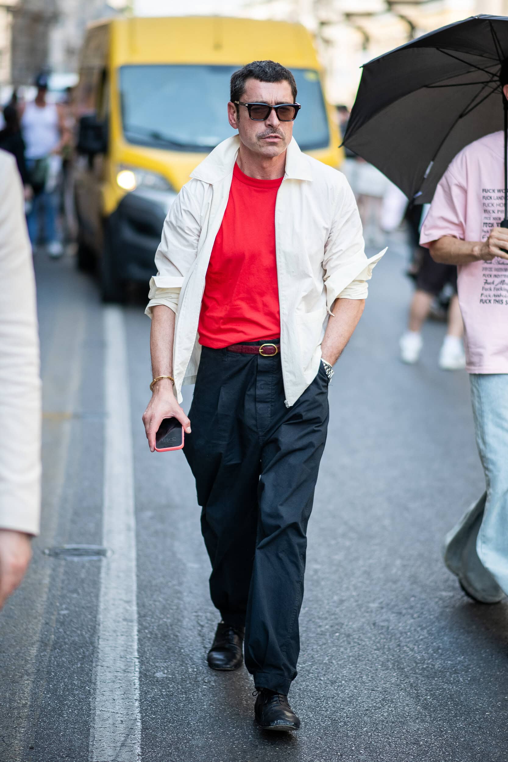 Milano Milan Men's Street Style Spring 2027 Shows