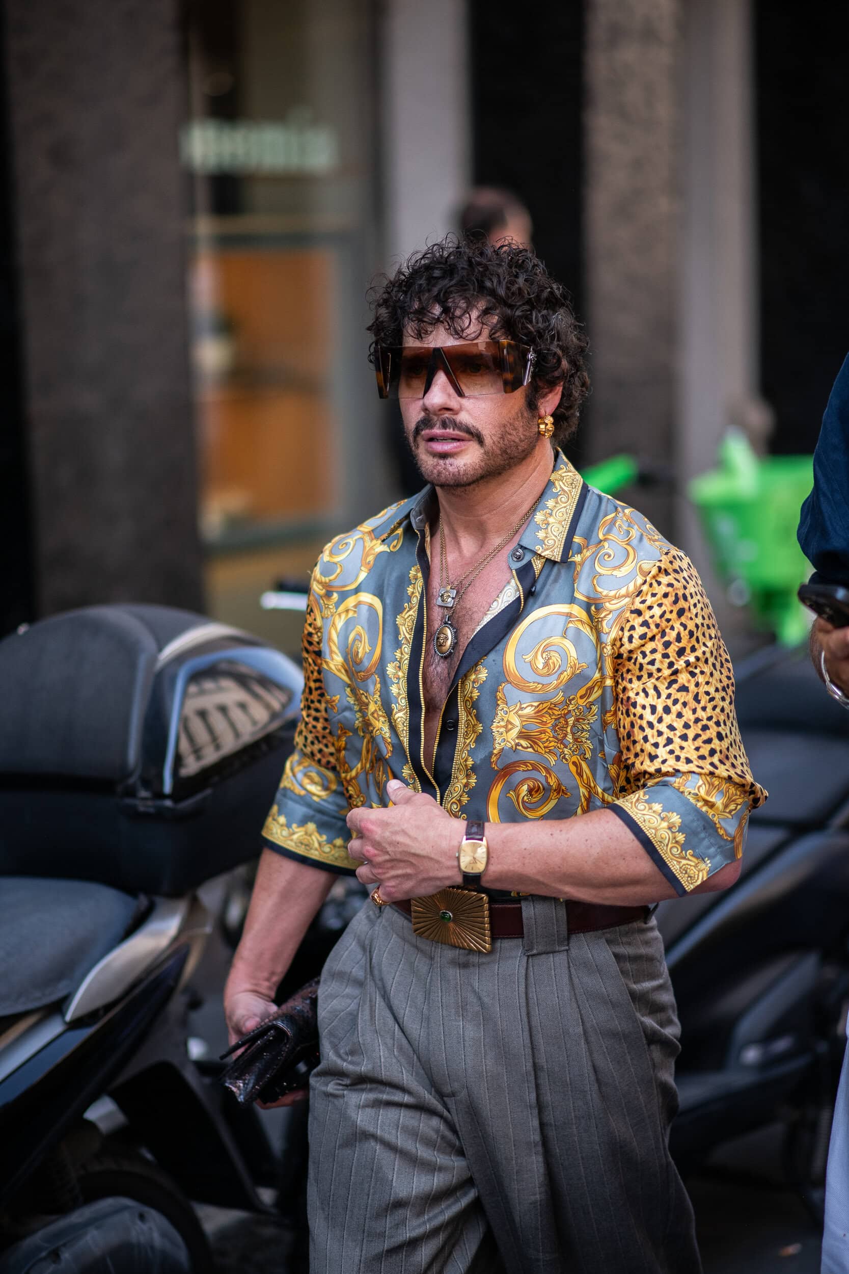 Milano Milan Men's Street Style Spring 2027 Shows