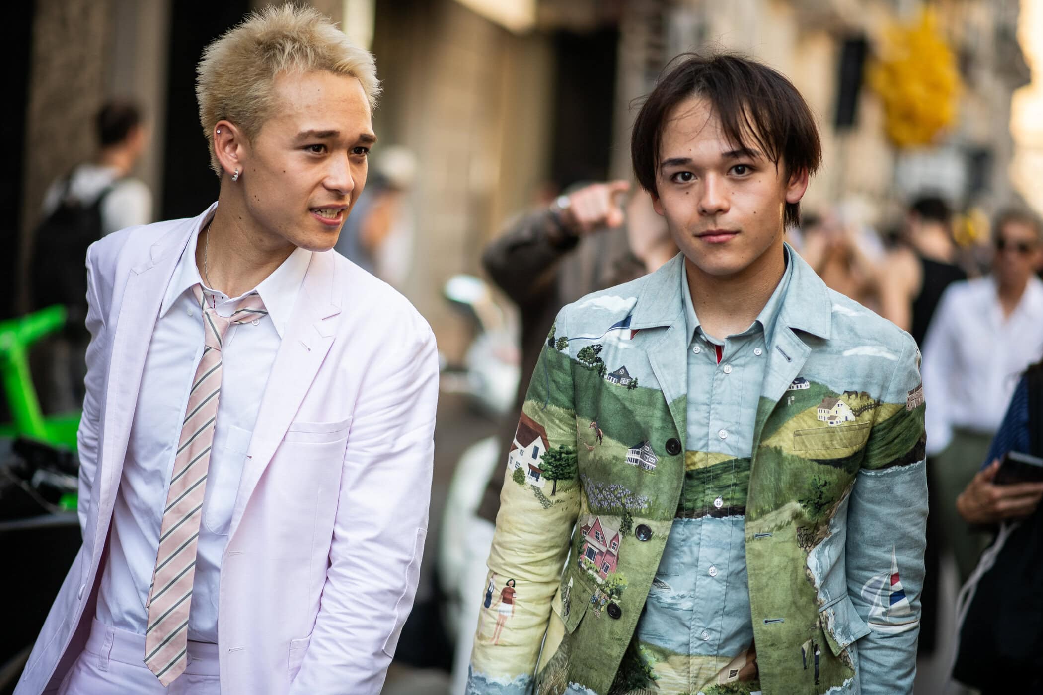 Milano Milan Men's Street Style Spring 2027 Shows
