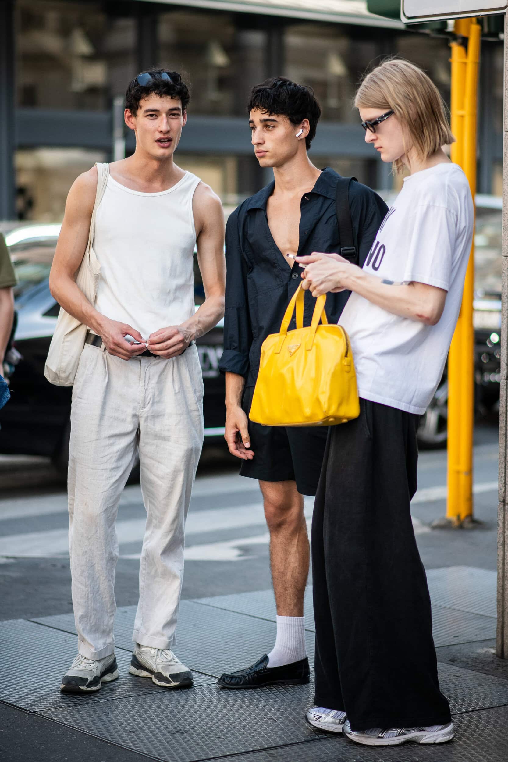 Milano Milan Men's Street Style Spring 2027 Shows