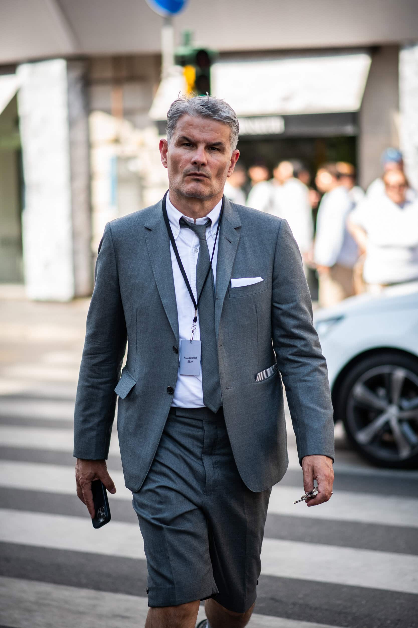 Milano Milan Men's Street Style Spring 2027 Shows