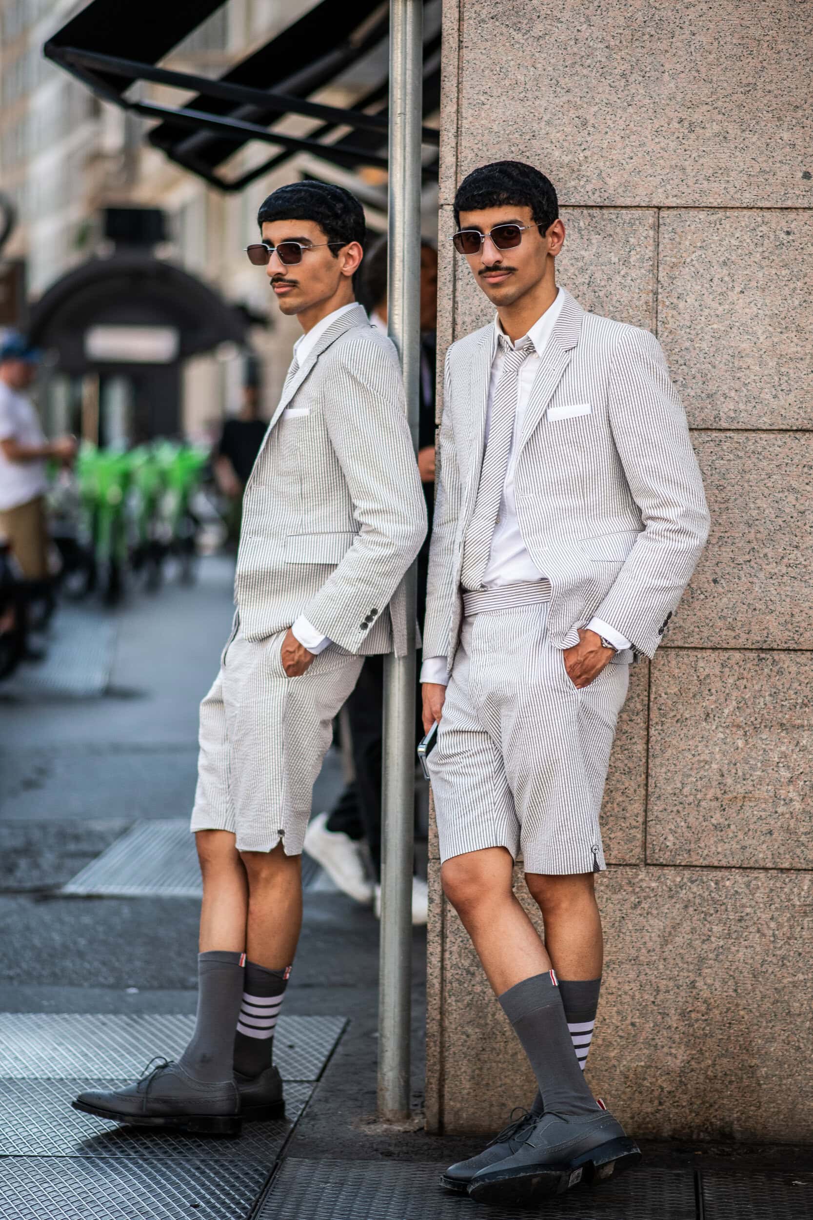 Milano Milan Men's Street Style Spring 2027 Shows