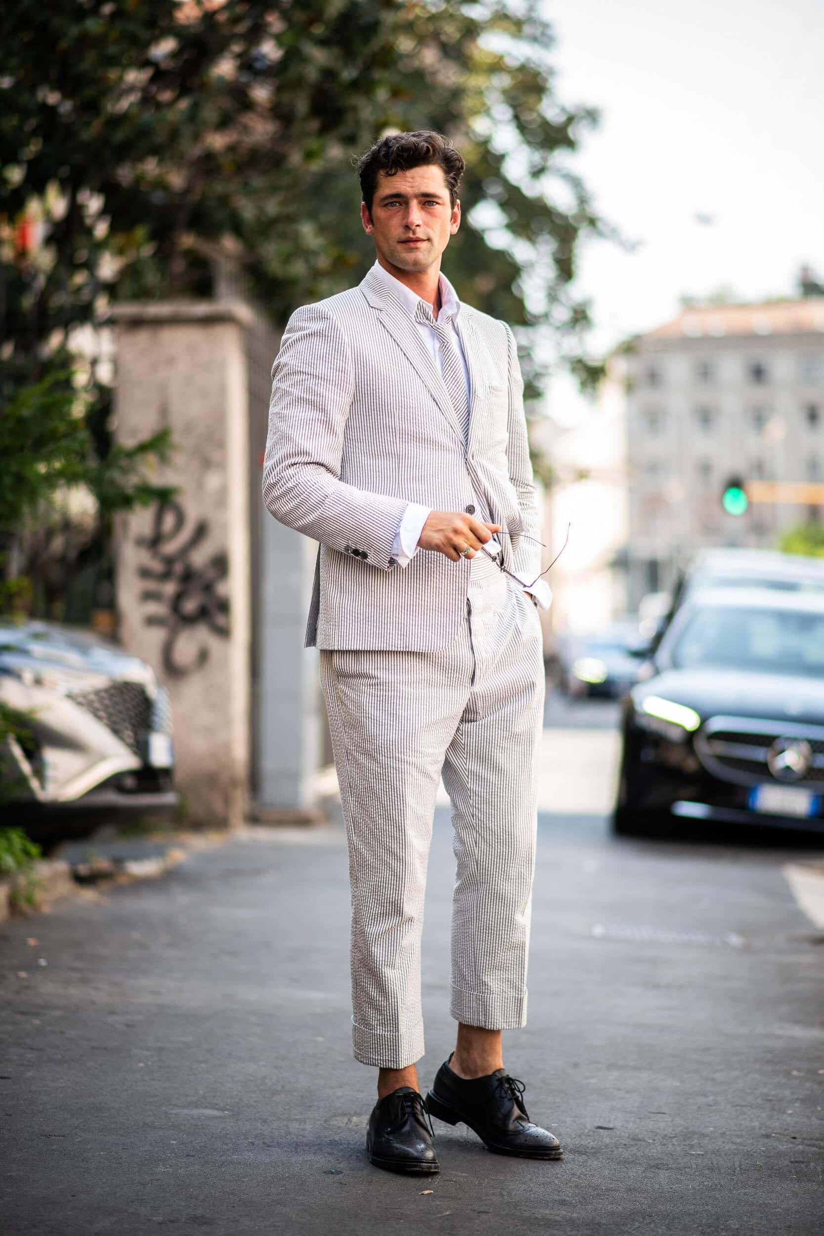 Milano Milan Men's Street Style Spring 2027 Shows