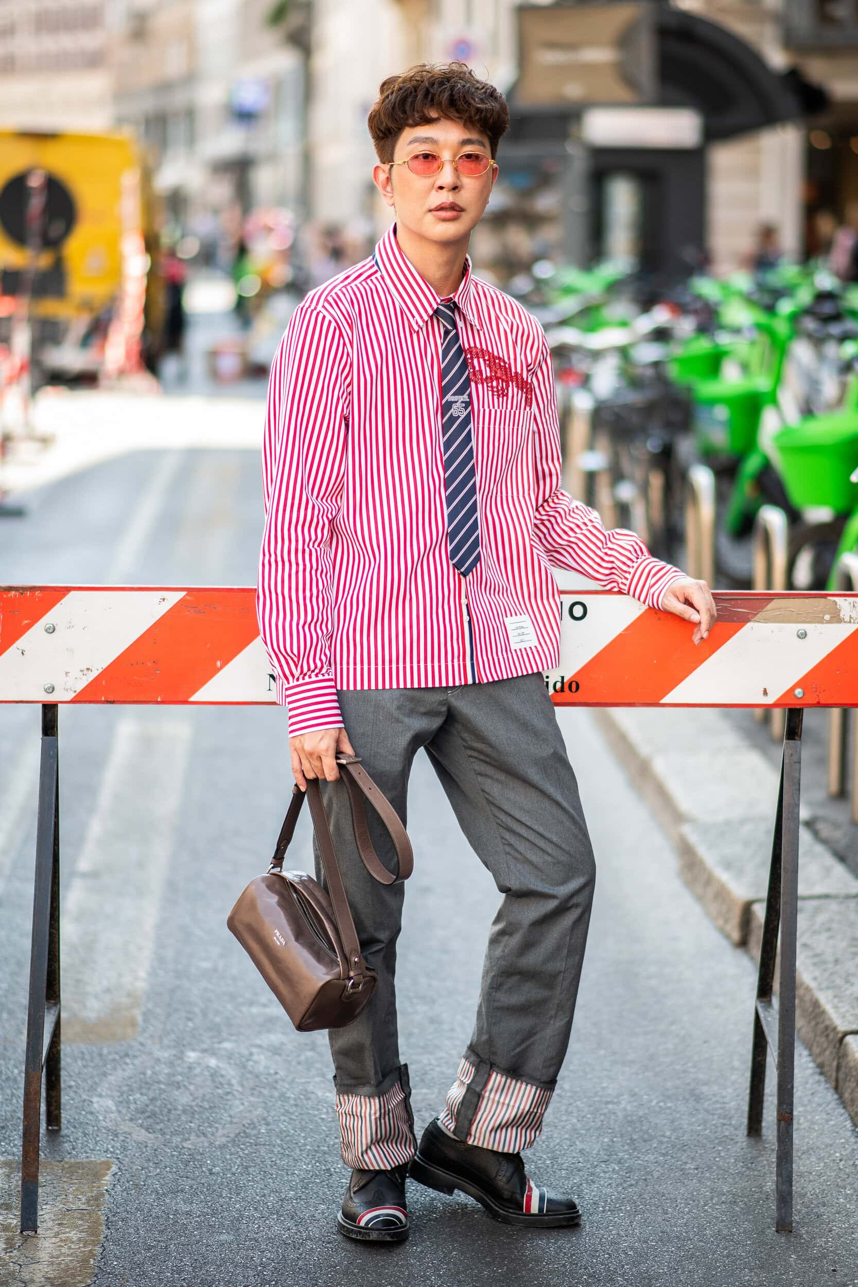 Milano Milan Men's Street Style Spring 2027 Shows