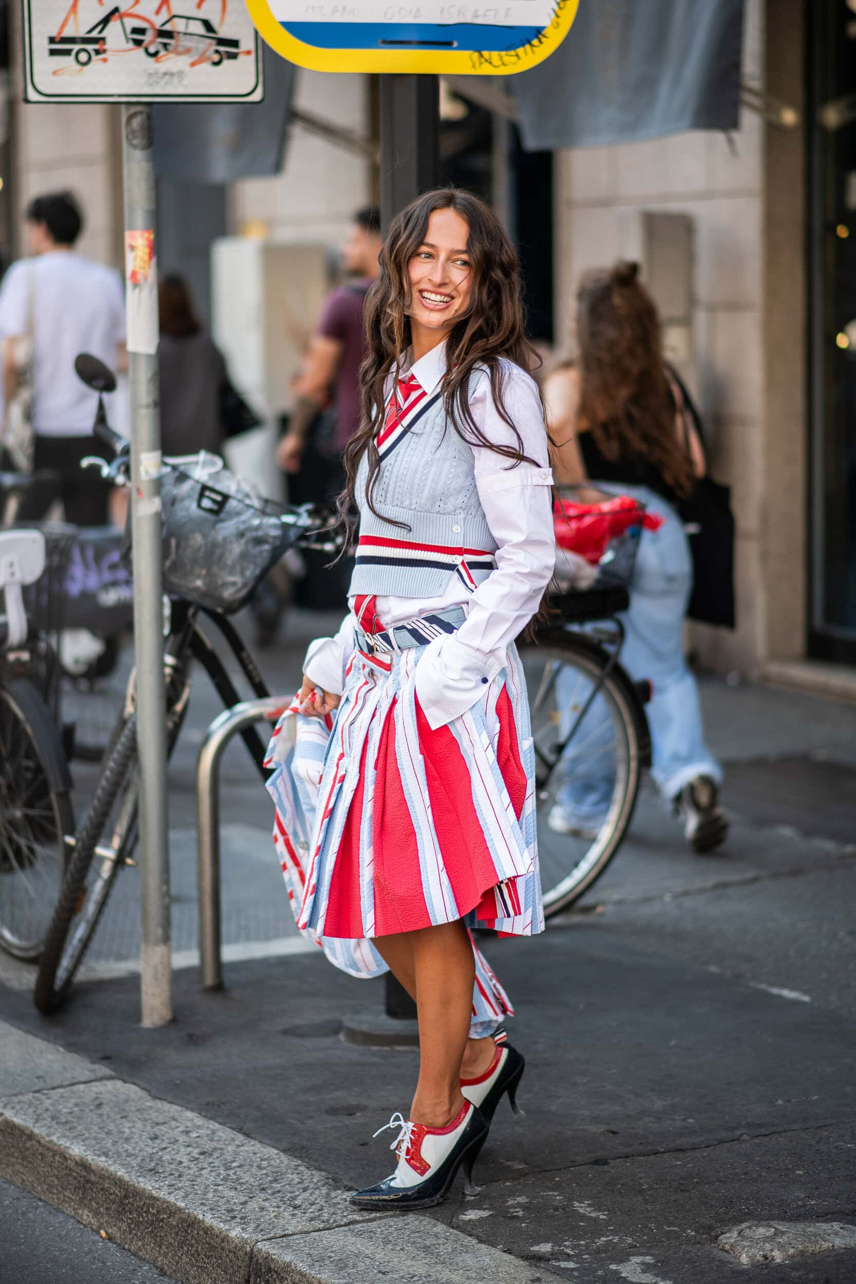 Milano Milan Men's Street Style Spring 2027 Shows