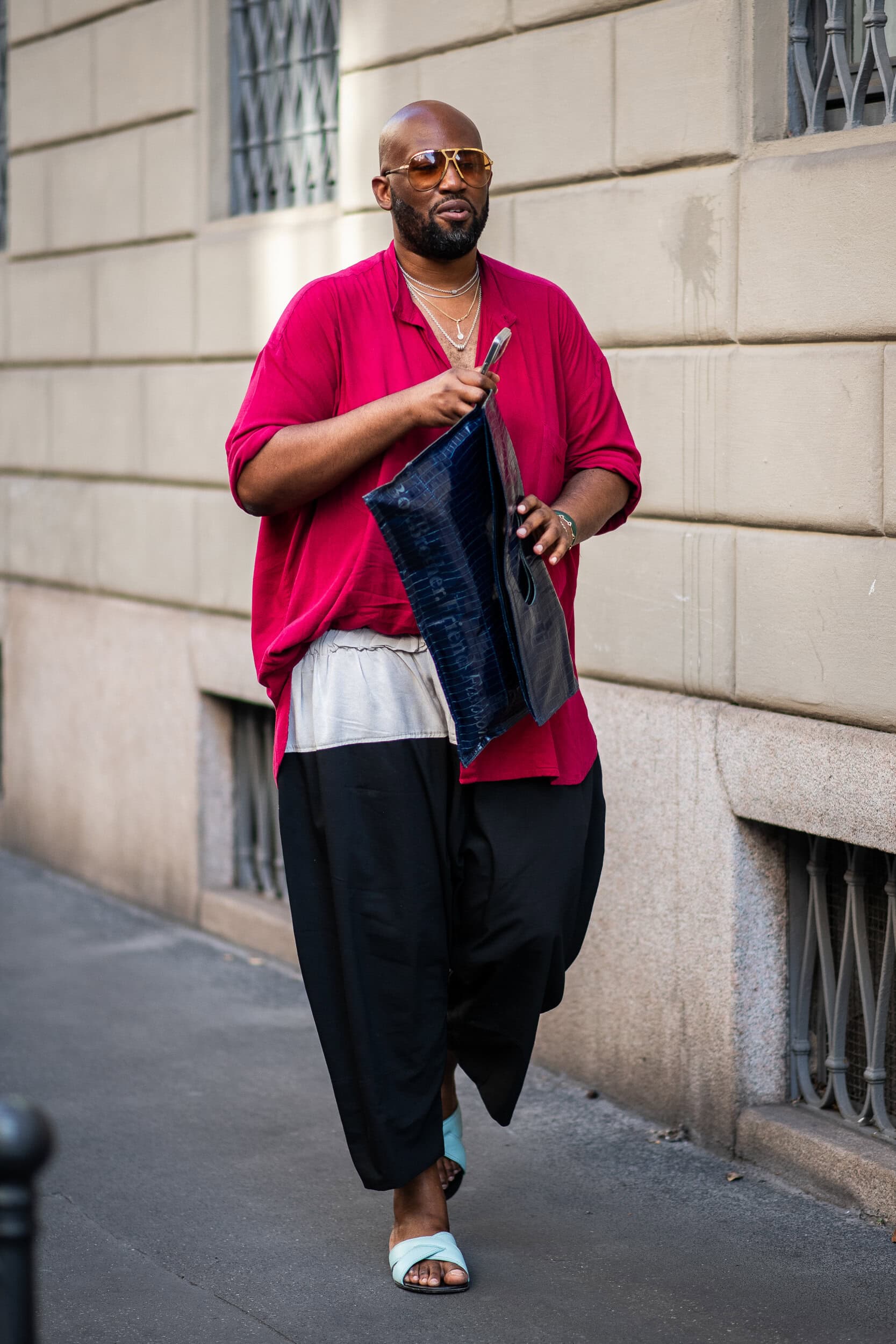 Milano Milan Men's Street Style Spring 2027 Shows