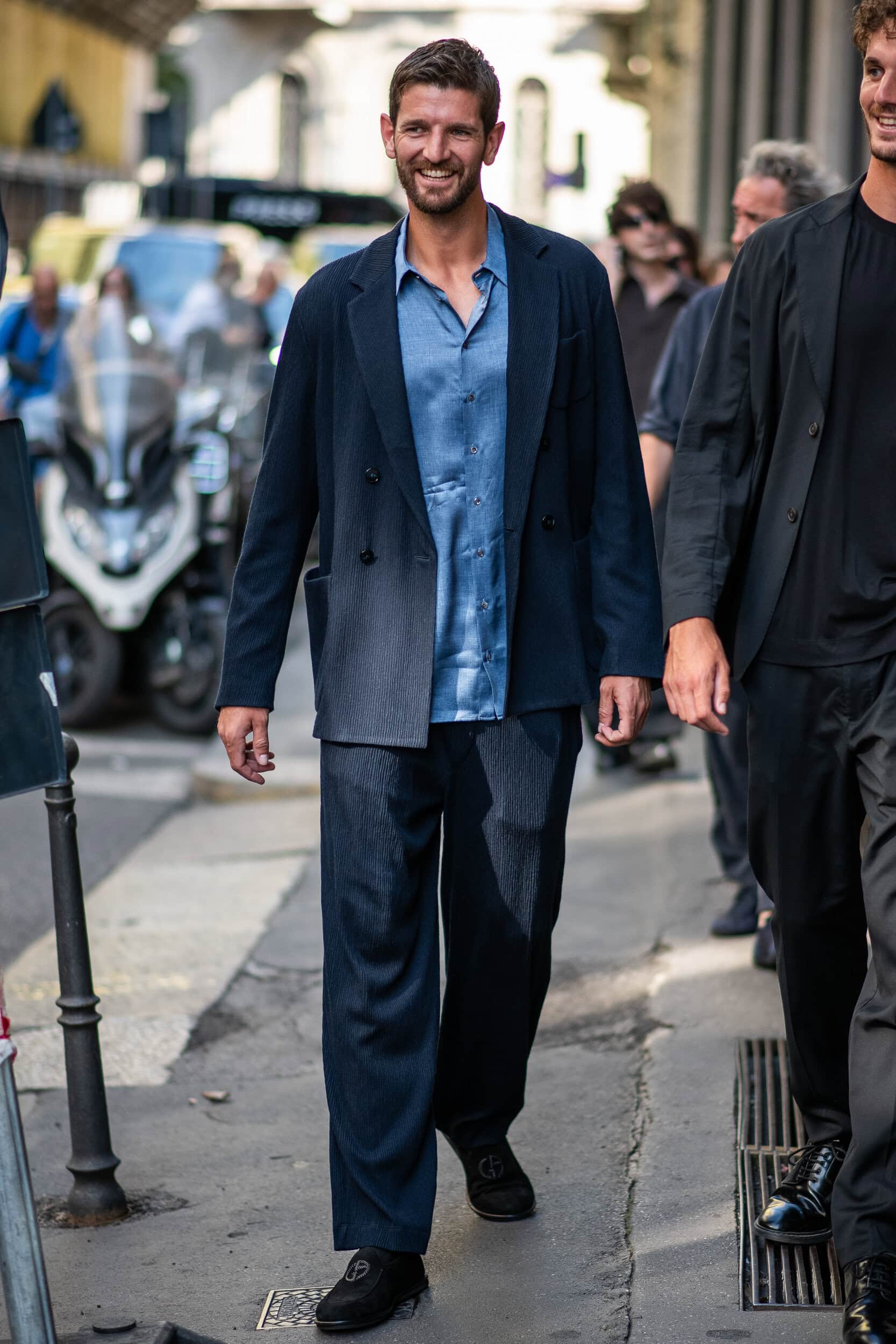 Milano Milan Men's Street Style Spring 2027 Shows