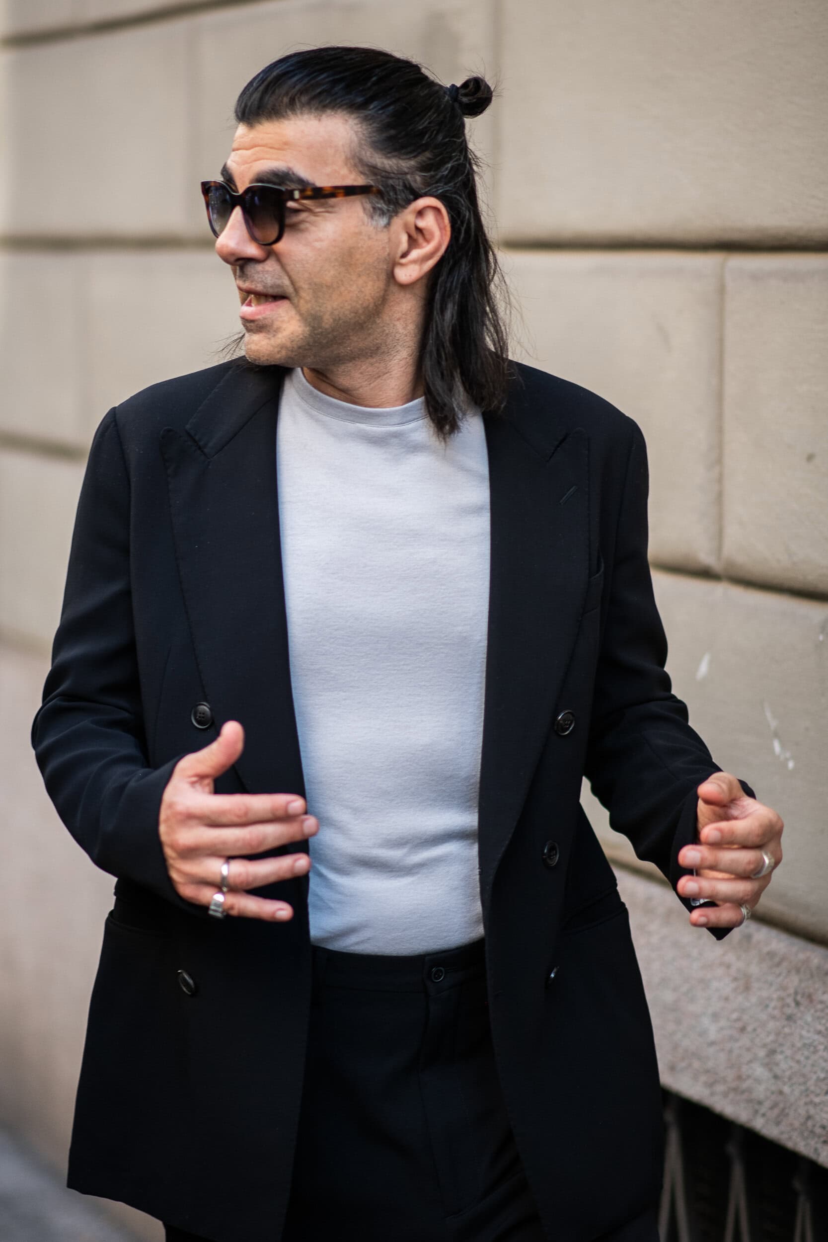 Milano Milan Men's Street Style Spring 2027 Shows