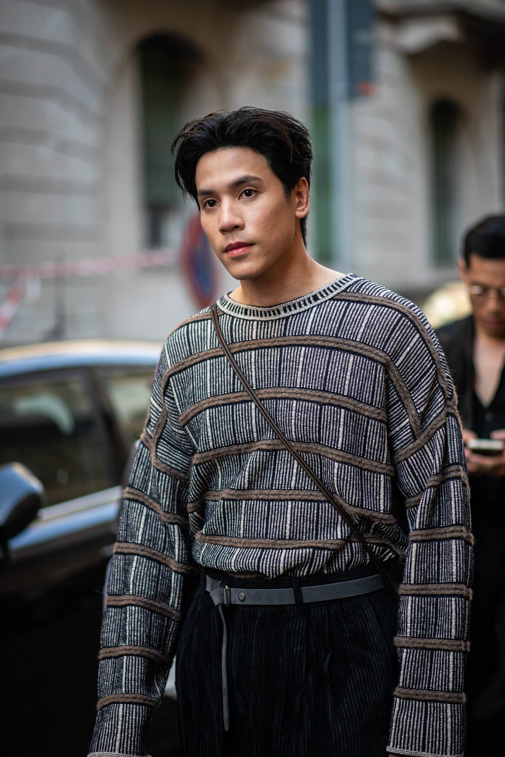 Milano Milan Men's Street Style Spring 2027 Shows