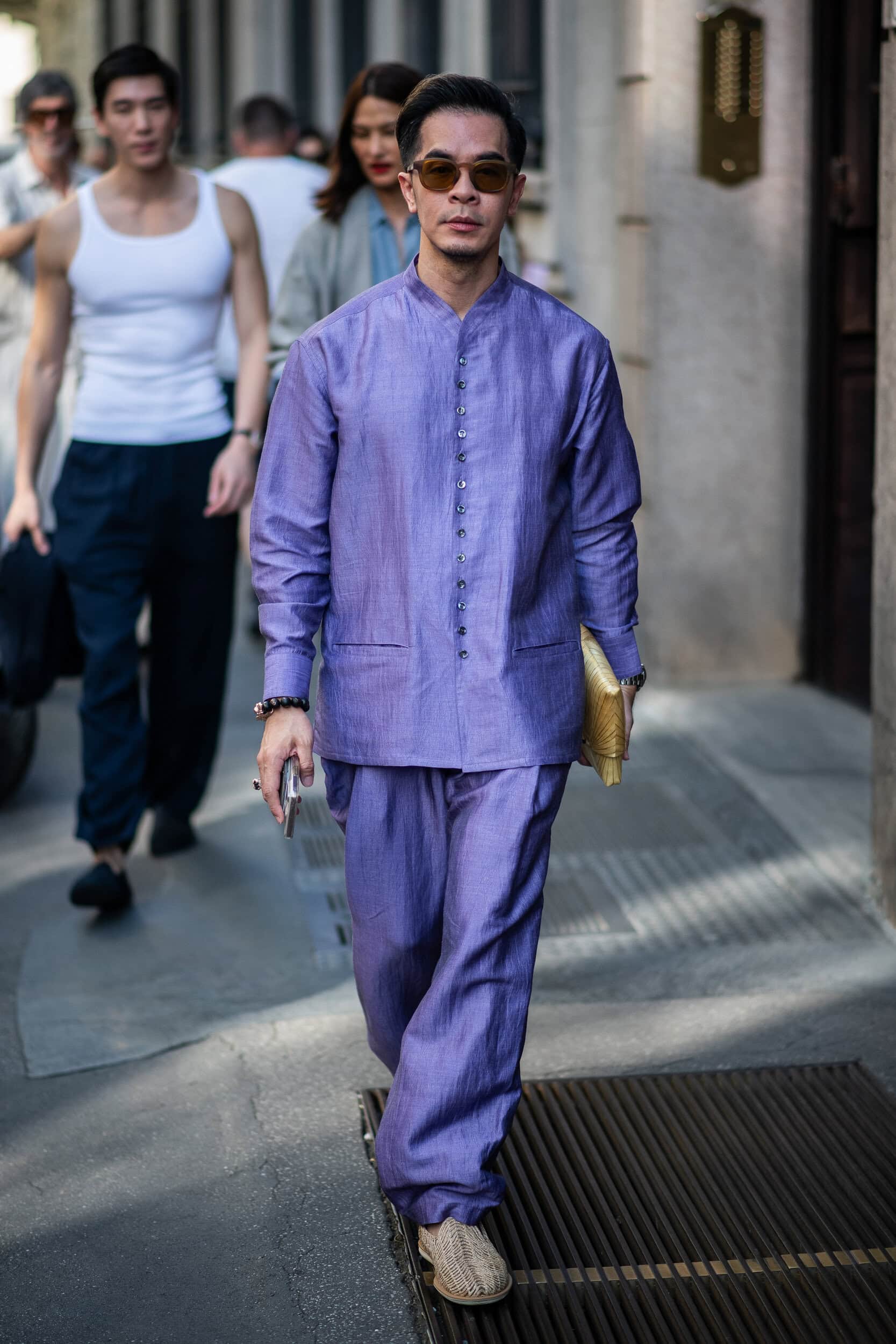 Milano Milan Men's Street Style Spring 2027 Shows