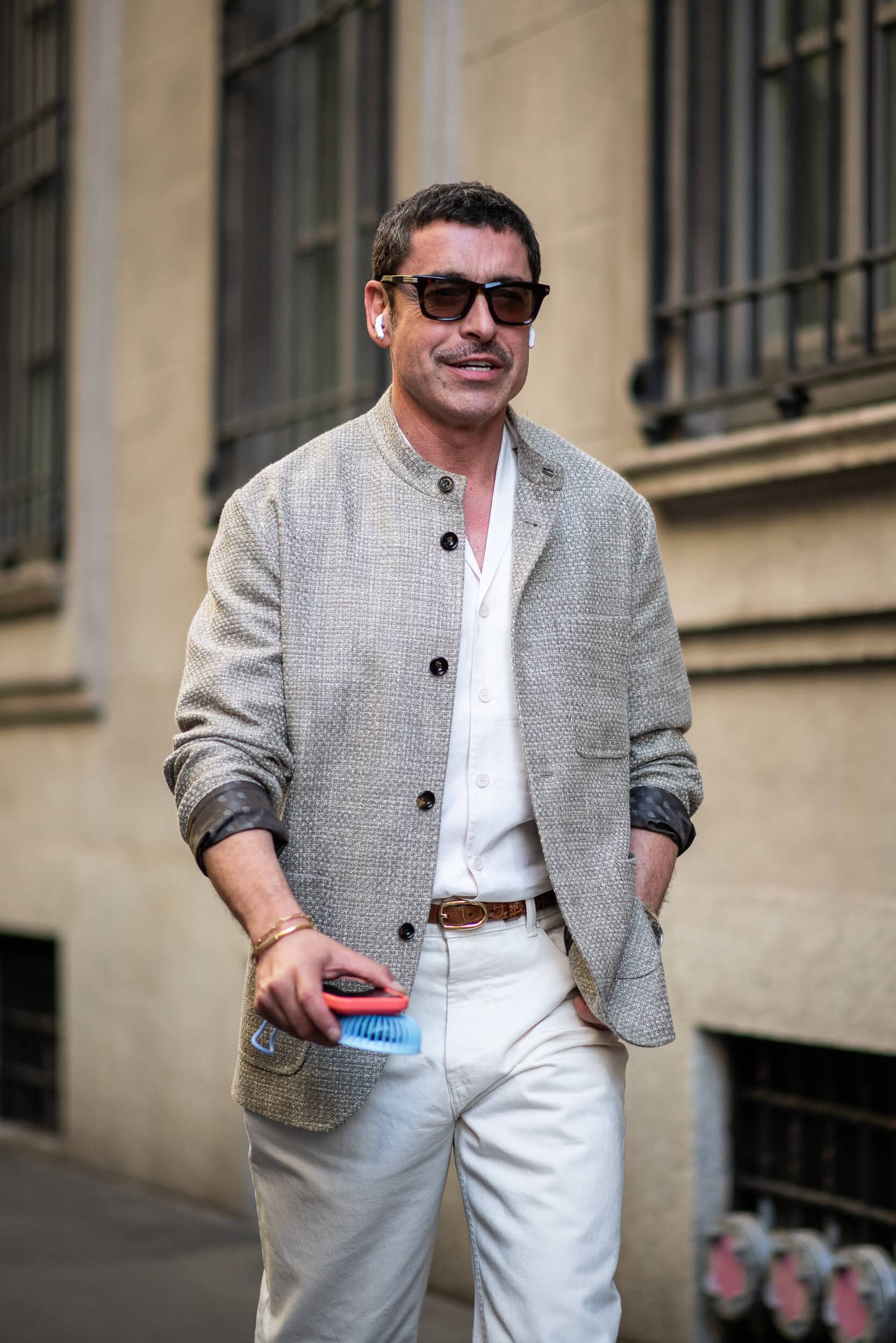 Milano Milan Men's Street Style Spring 2027 Shows