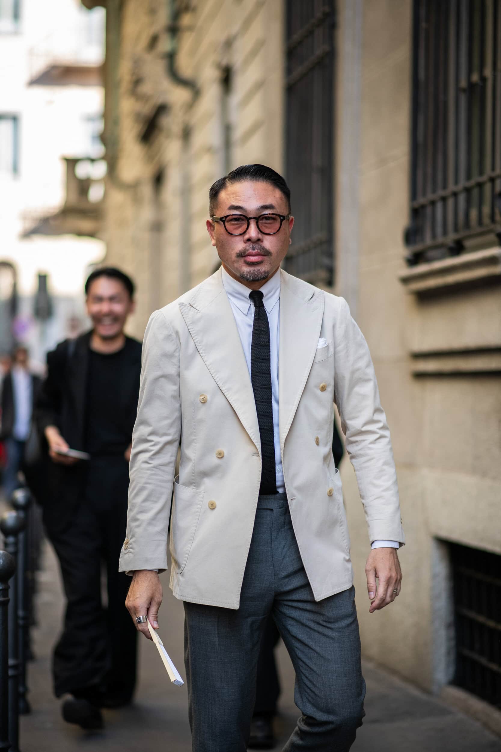 Milano Milan Men's Street Style Spring 2027 Shows